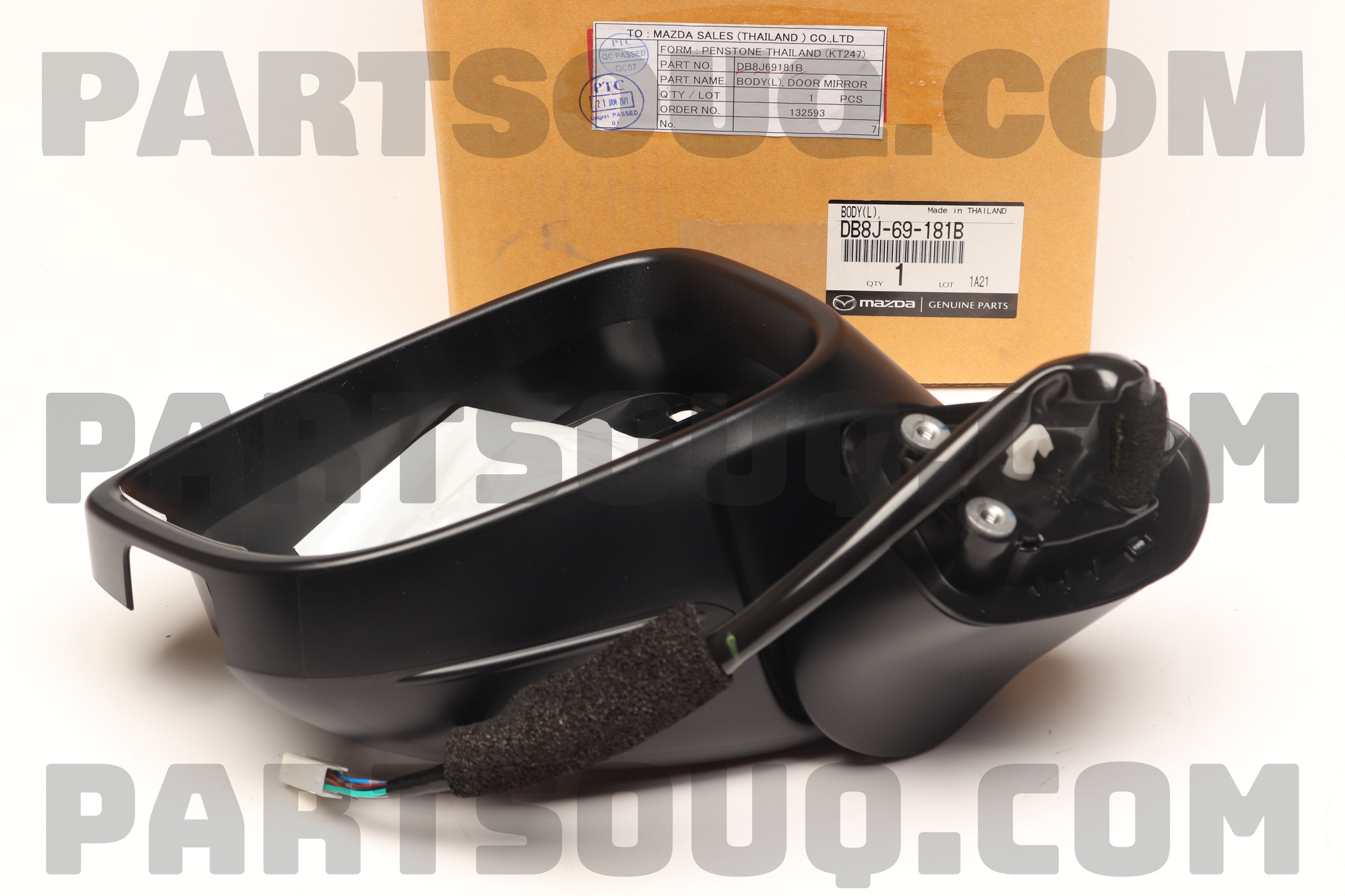BODY(L),DOOR MIRROR DB8J69181B | Mazda Parts | PartSouq
