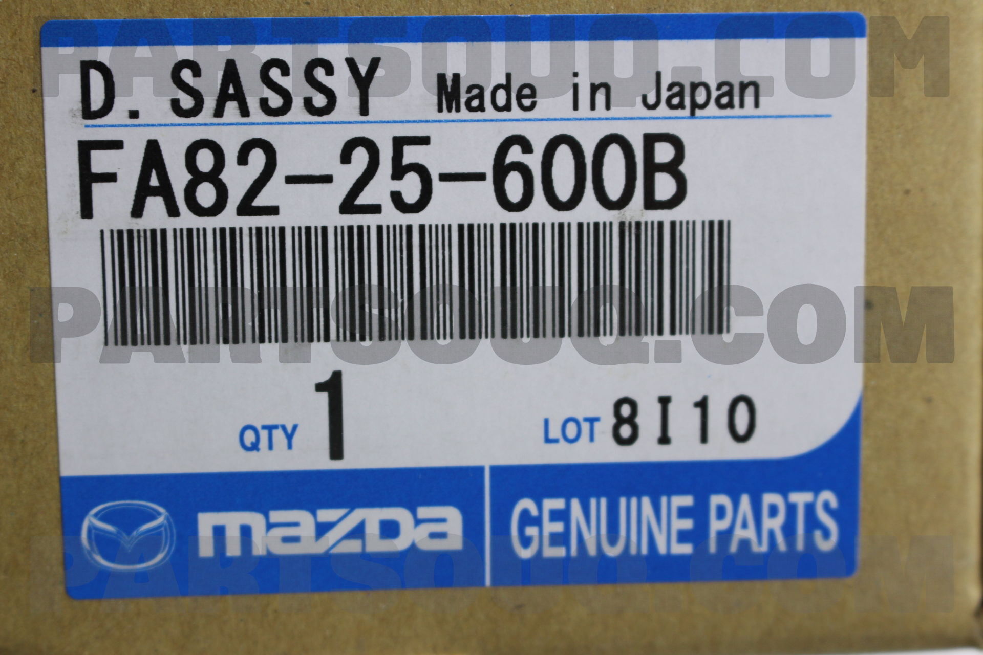 Febts売約済 SHAFT(L),DRIVE FA8225600B | Mazda Parts | PartSouq