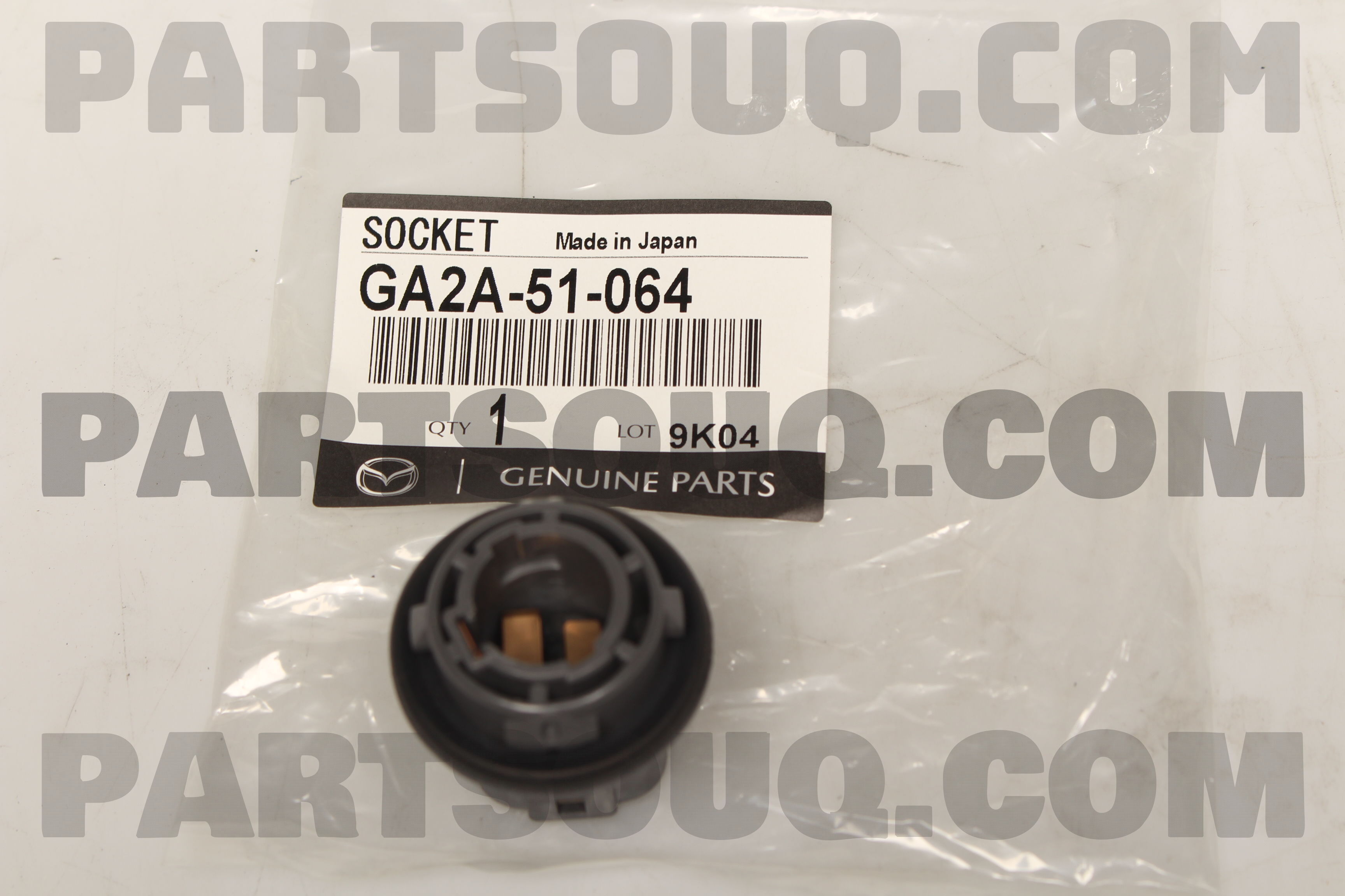 OEM Mazda Front Lamp Bulb Socket – GA2A-51-064 – Fits 626, MPV, MX-6, Protege, Protege5 1993-2014