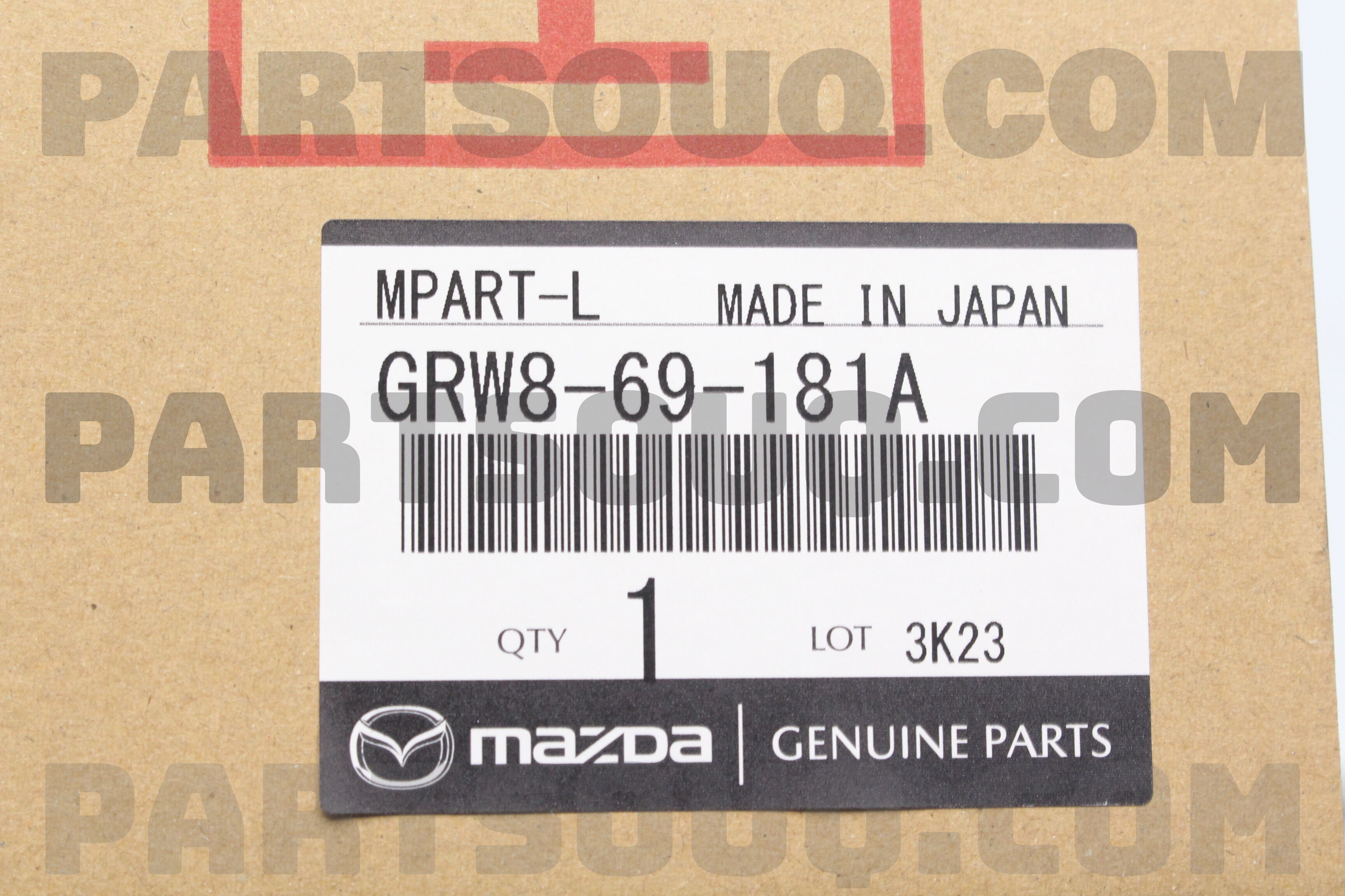 BODY(L),DOOR MIRROR GRW869181A | Mazda Parts | PartSouq