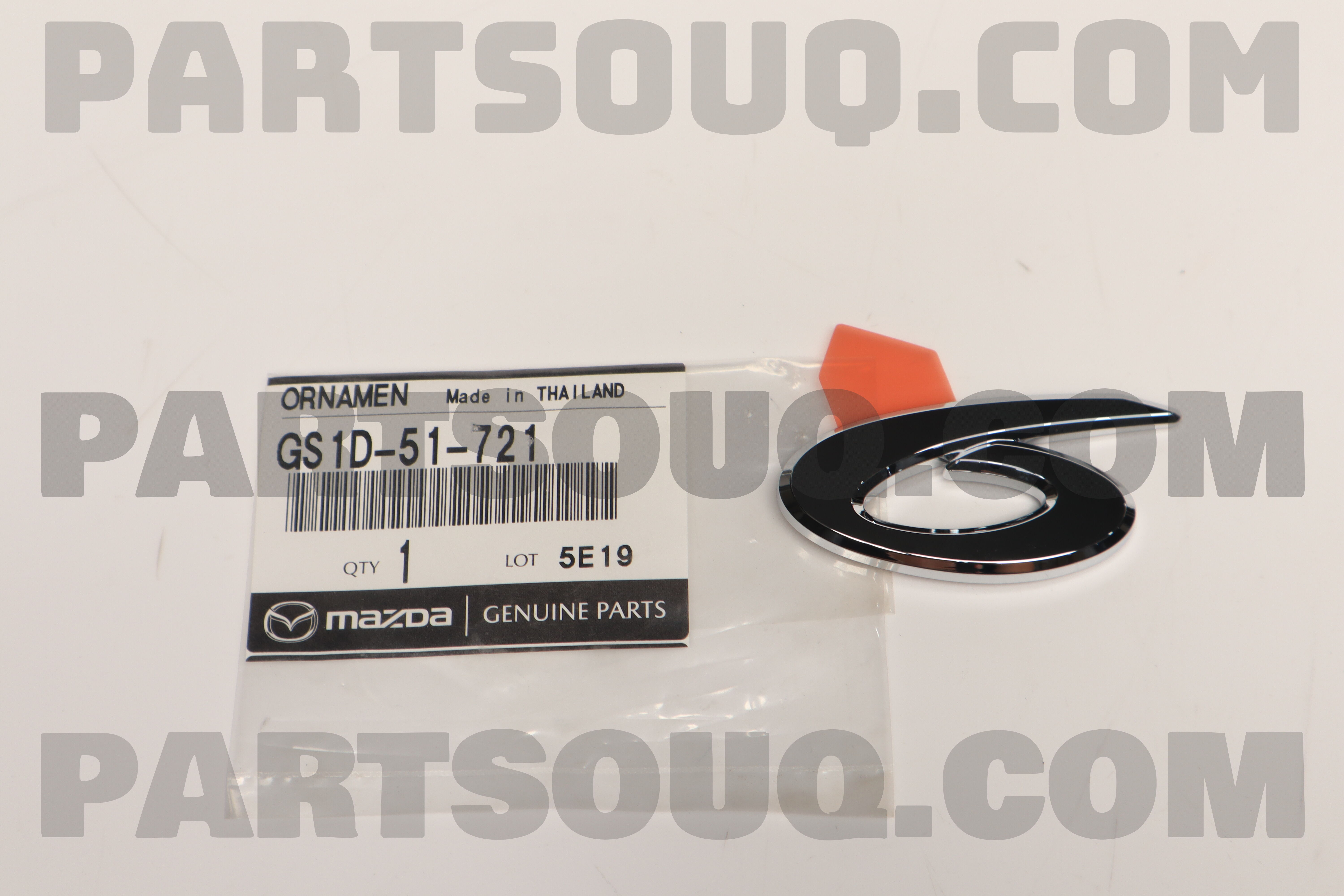 ORNAMENT,CAR NAME-REAR GS1D51721 | Mazda Parts | PartSouq