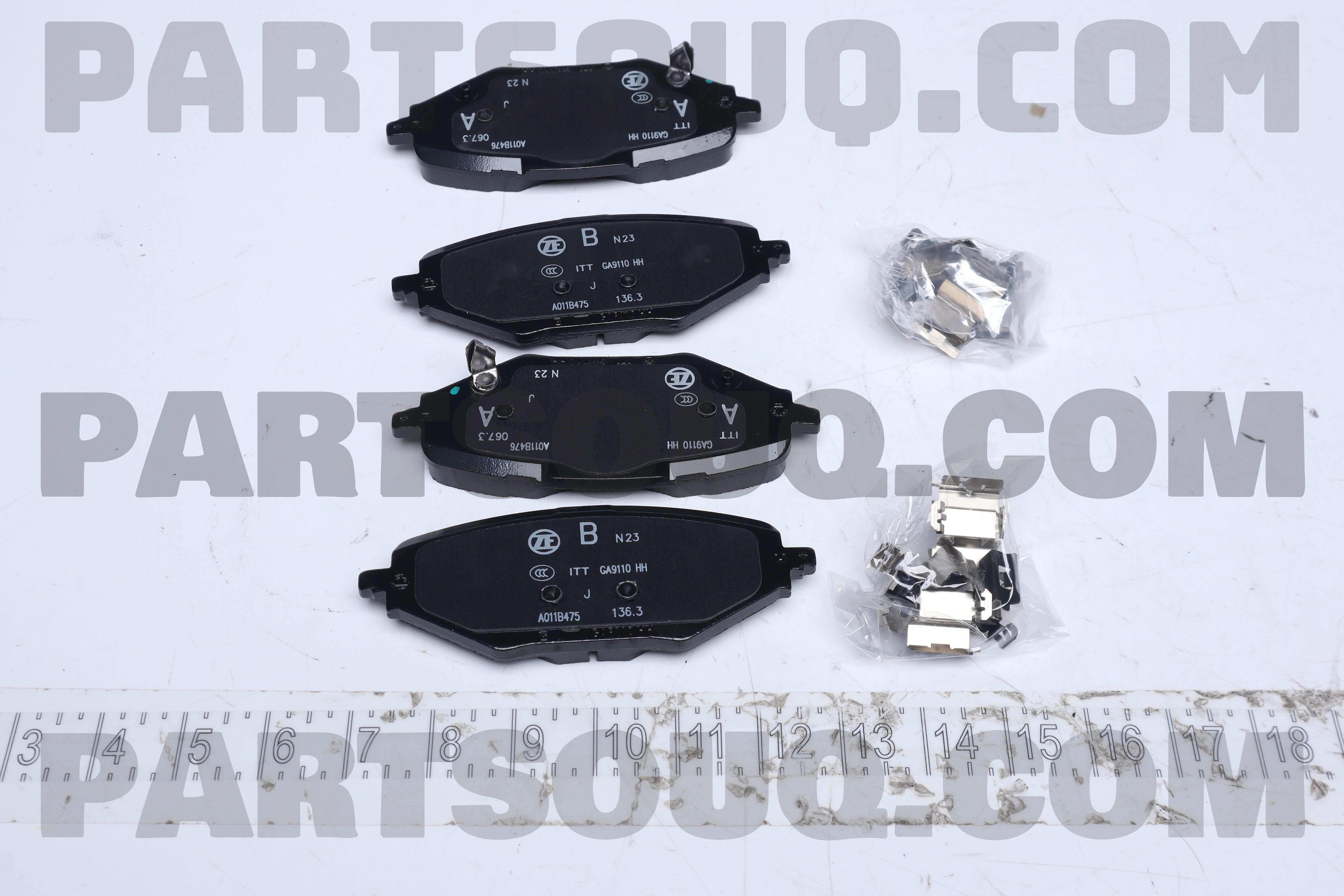 PAD SET,RR CALIPER K1YT2643Z | Mazda Parts | PartSouq
