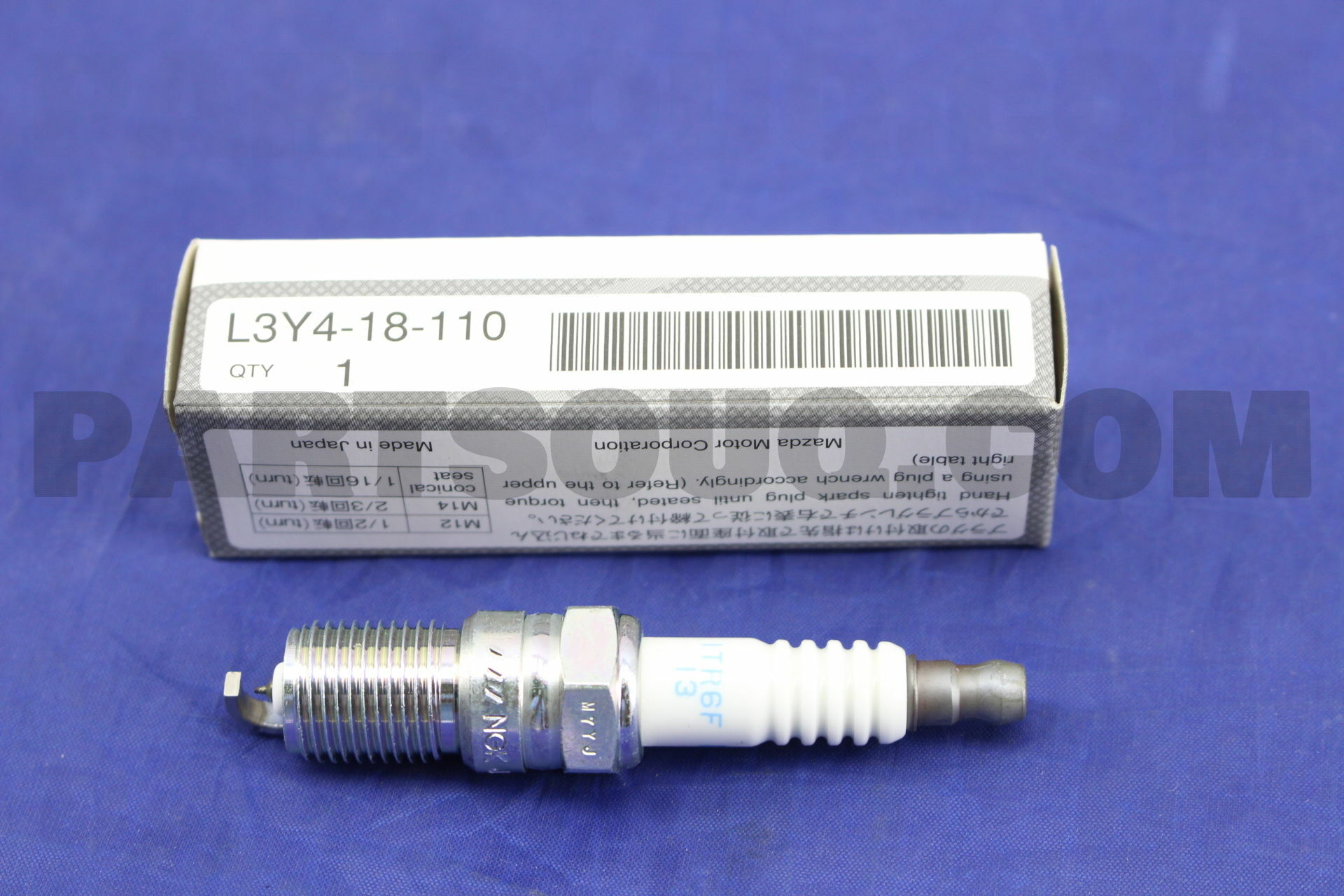PLUG,SPARK L3Y418110 | Mazda Parts | PartSouq