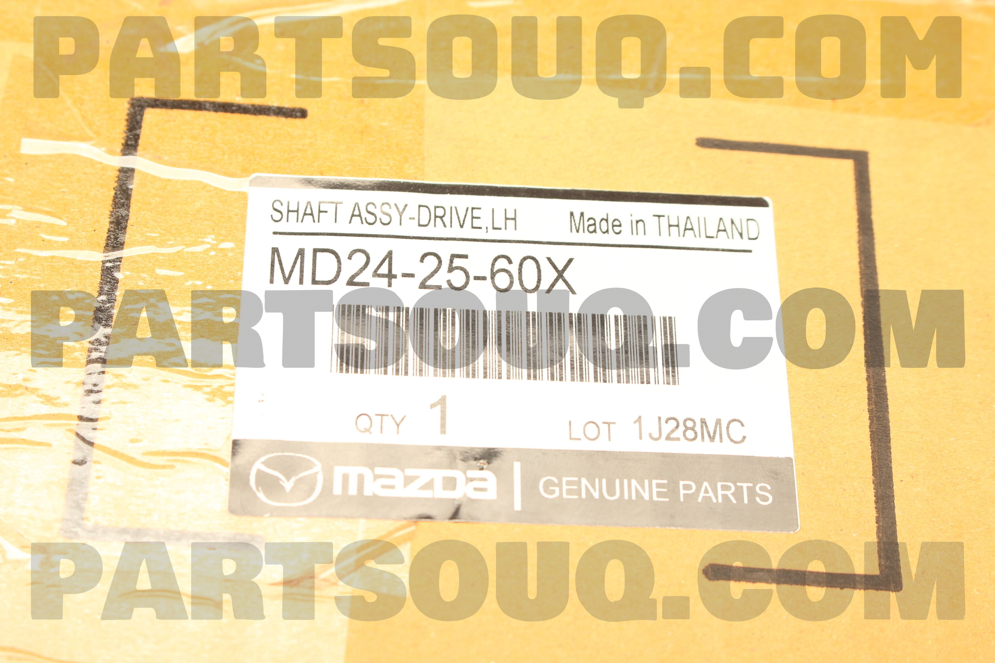 SHAFT(L),DRIVE MD242560X | Mazda Parts | PartSouq