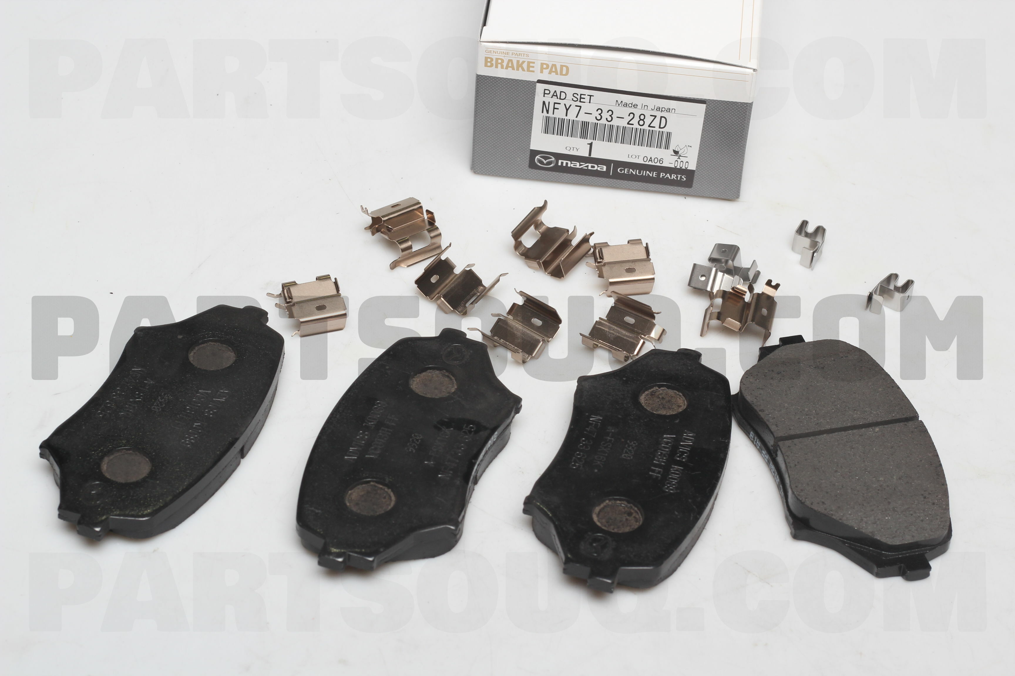 PAD SUB SET,FRT CALI NFY73328ZD Mazda Parts PartSouq