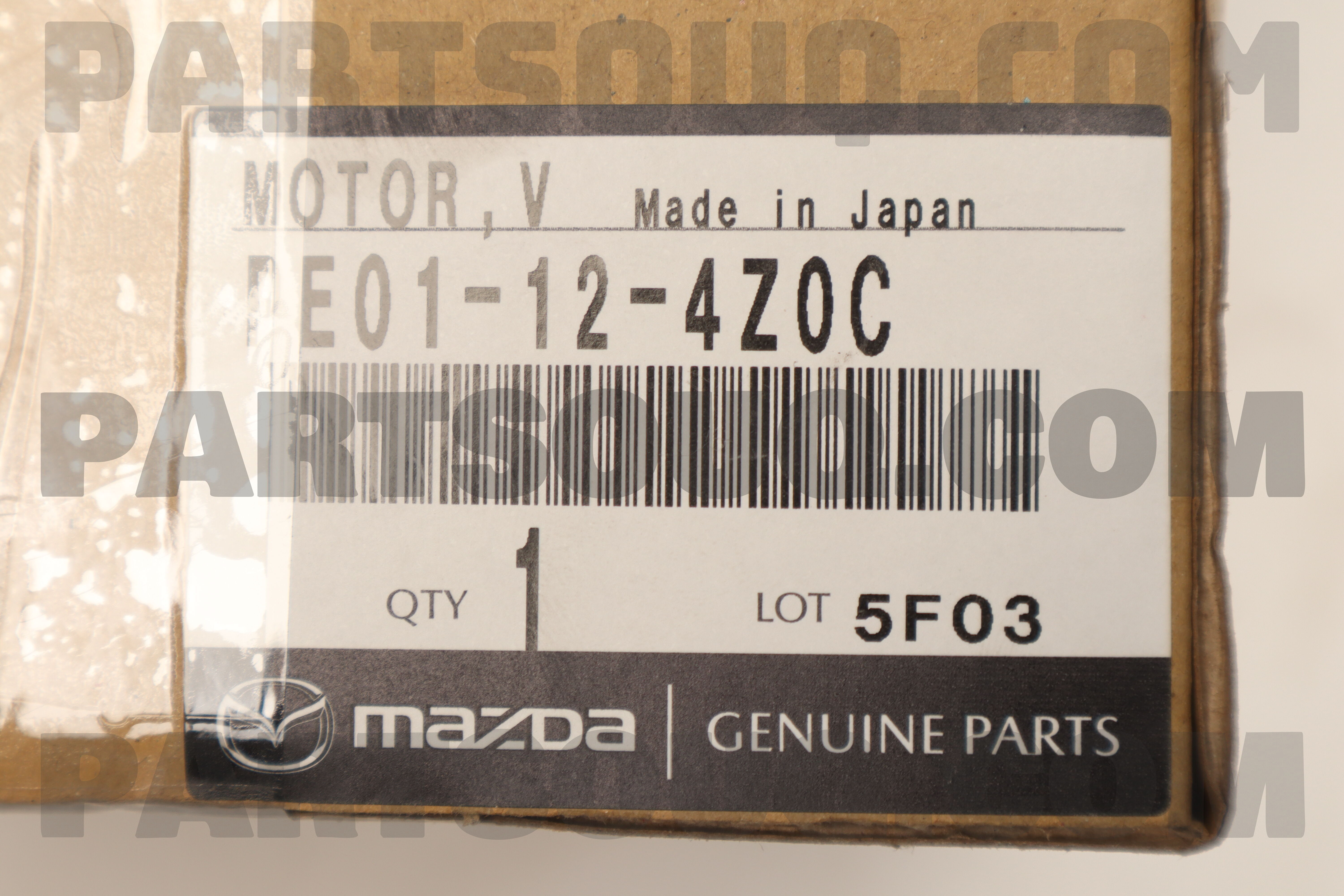 めい出品 MOTOR,VVT PE01124Z0C | Mazda Parts | PartSouq