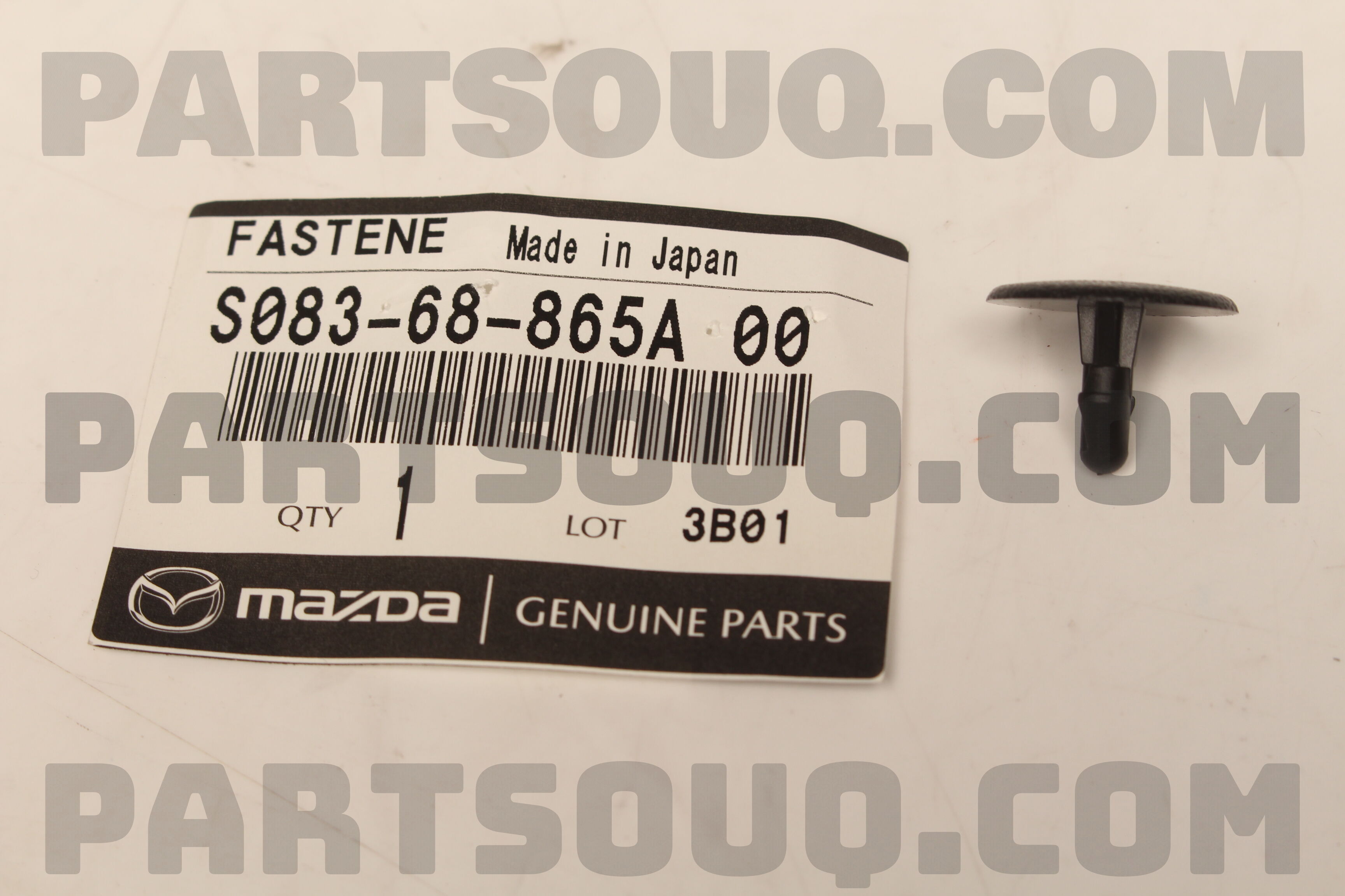 FASTENER S08368865A00 | Mazda Parts | PartSouq