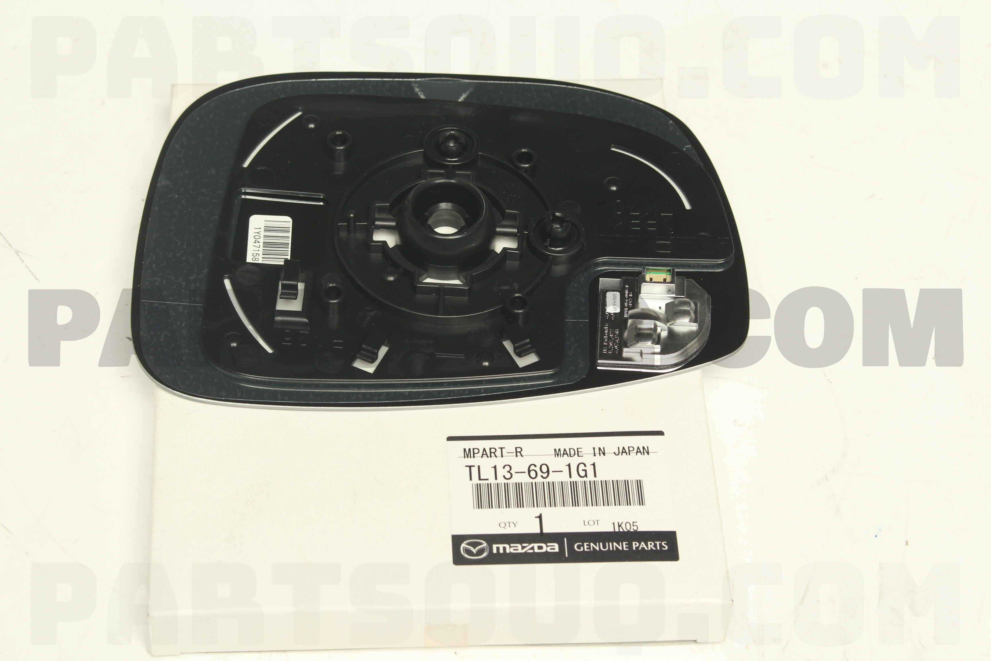 TL13691G1 Mazda GLASS & HOLDER(R),MI