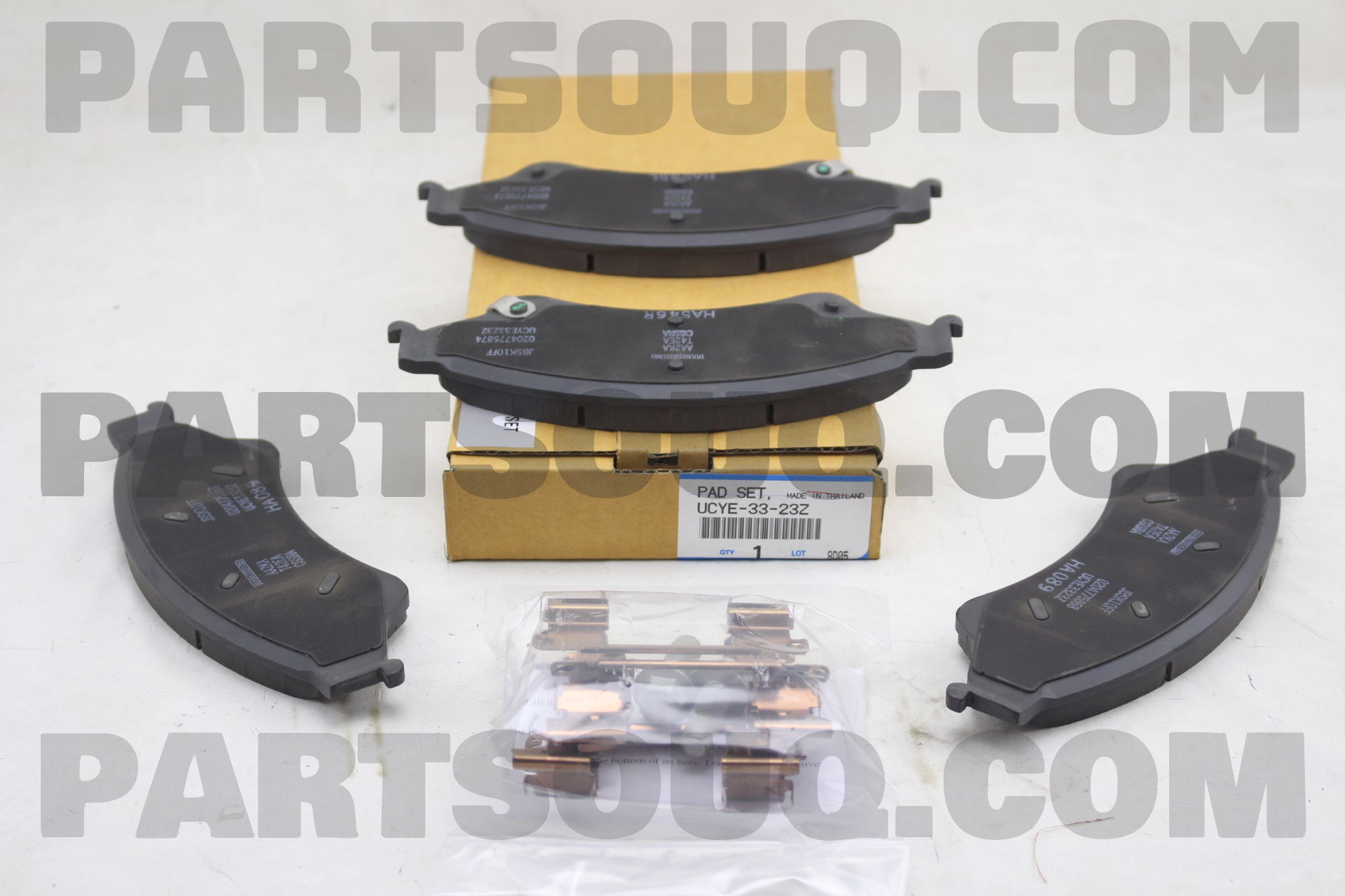 PAD SET,FRT CALIPER UCYE3323Z | Mazda Parts | PartSouq