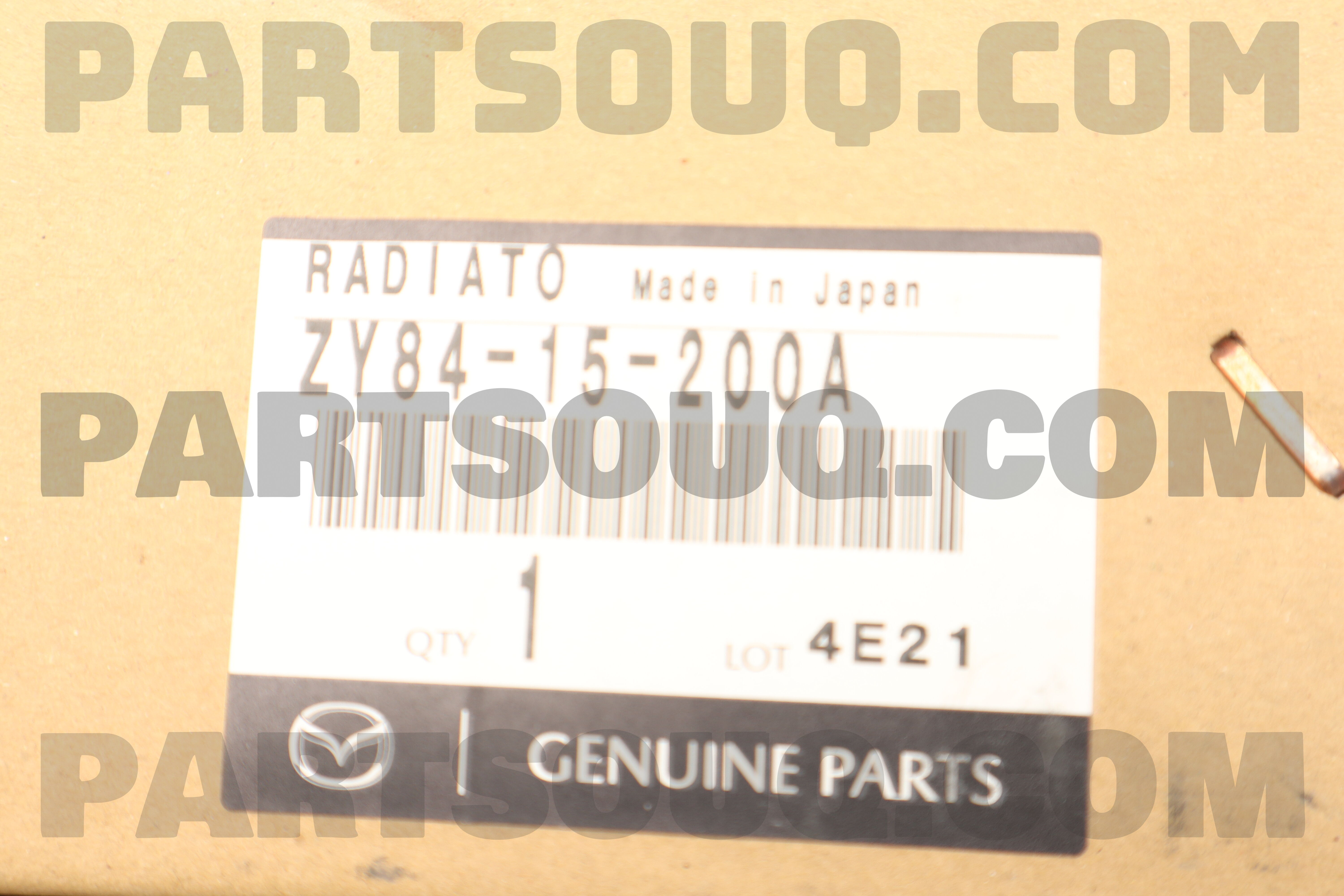 RADIATOR ZY8415200A | Mazda Parts | PartSouq
