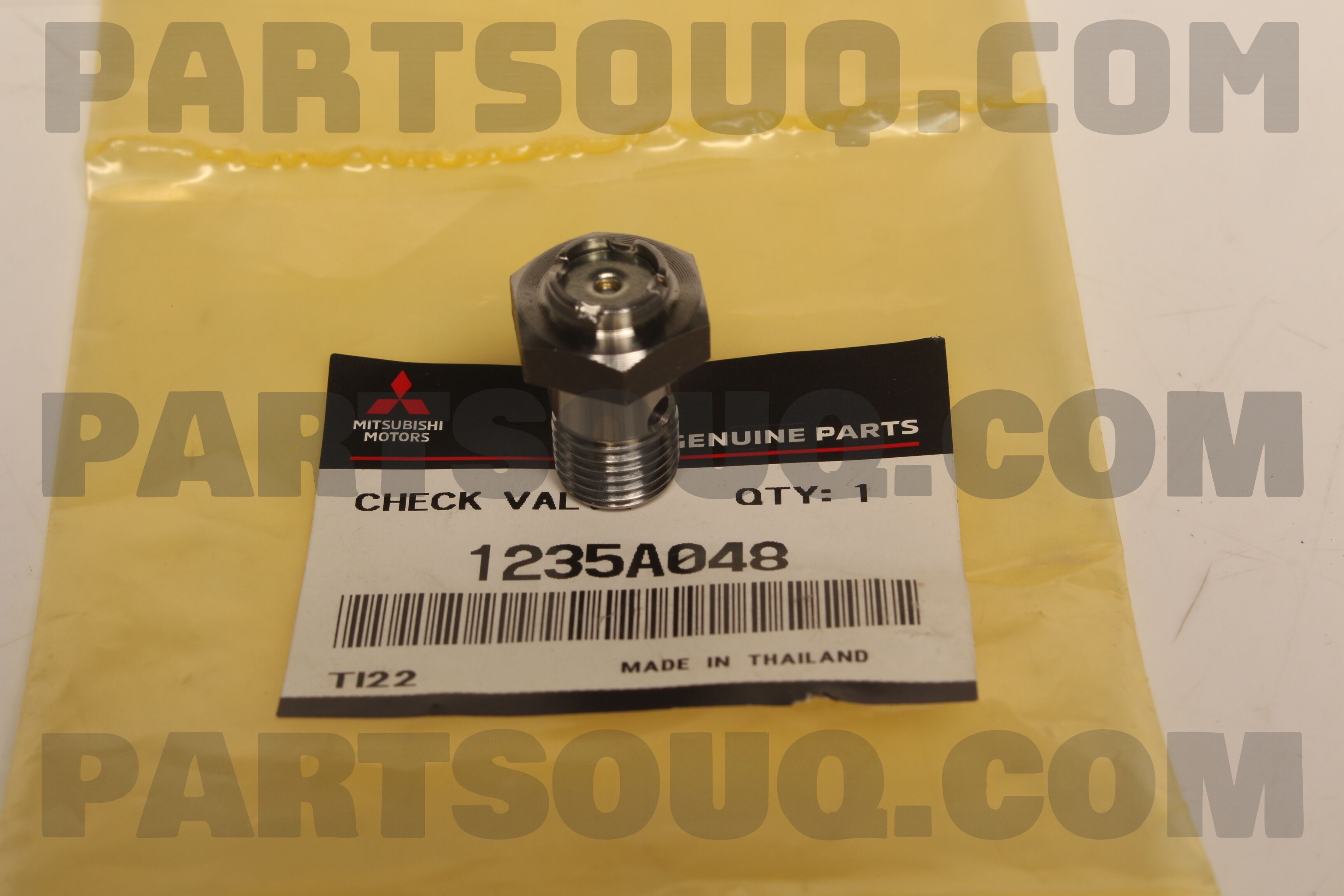 CHKVAL,CYL BLOCK PSTN LUBR 1235A048 | Mitsubishi Parts | PartSouq