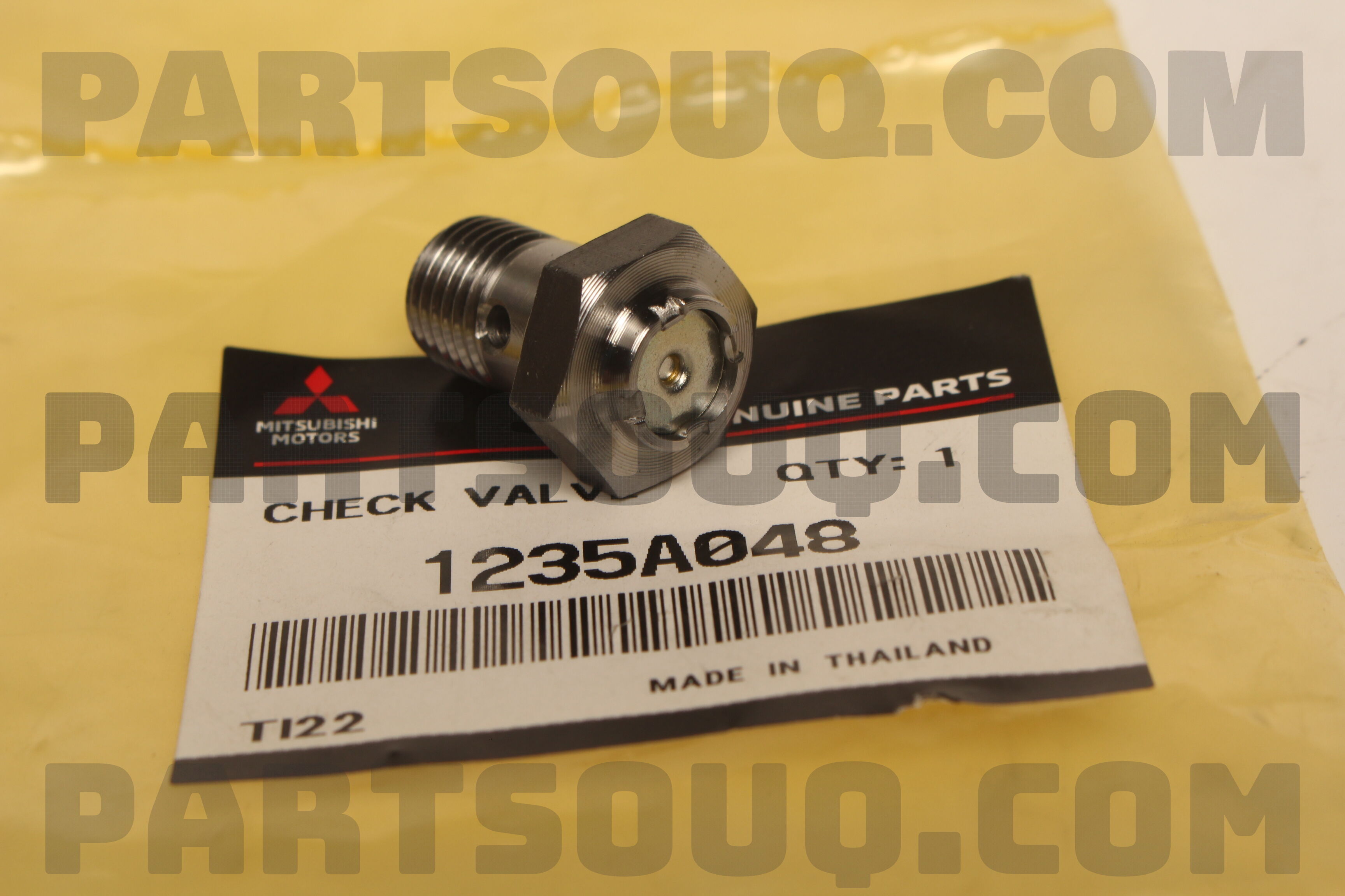 CHKVAL,CYL BLOCK PSTN LUBR 1235A048 | Mitsubishi Parts | PartSouq
