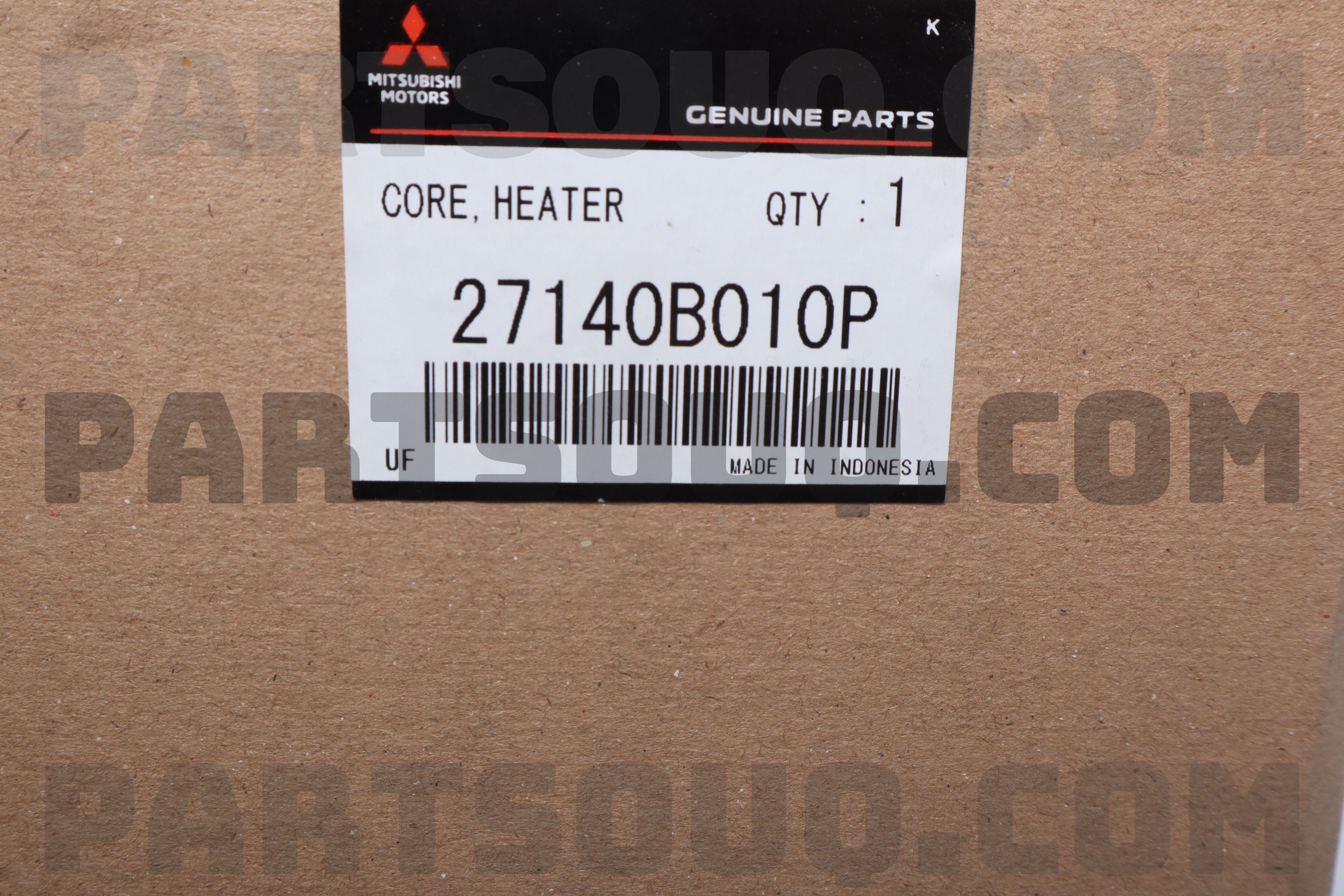 CORE,HEATER 27140B010P | Mitsubishi Parts | PartSouq