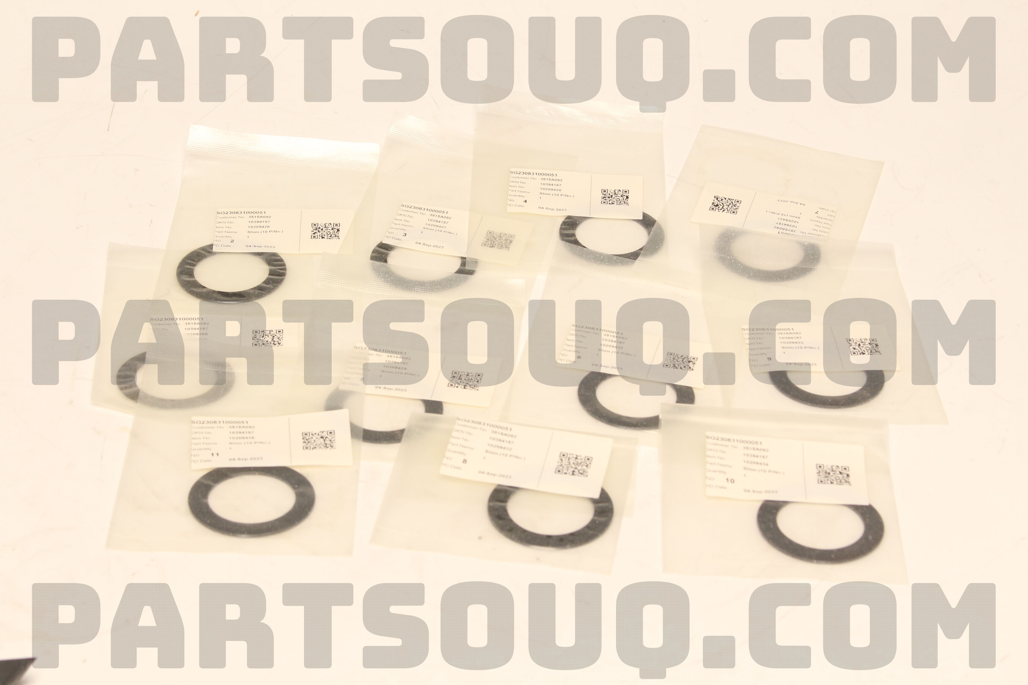 SHIM SET,F/DIFF DRV 3515A092 | Mitsubishi Parts | PartSouq