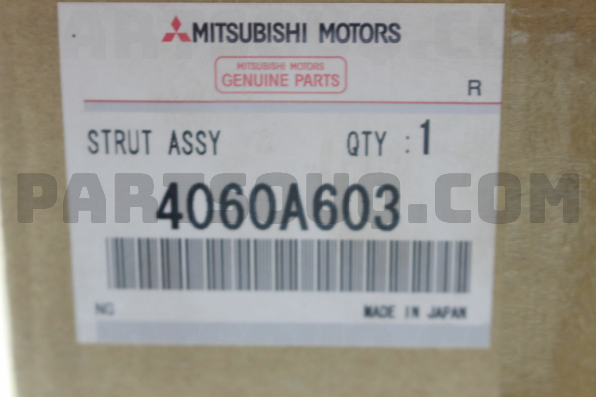 STRUT,FR SUSP,LH 4060A603 | Mitsubishi Parts | PartSouq STRUT,FR SUSP,LH 4060A603 | Mitsubishi Parts | PartSouq