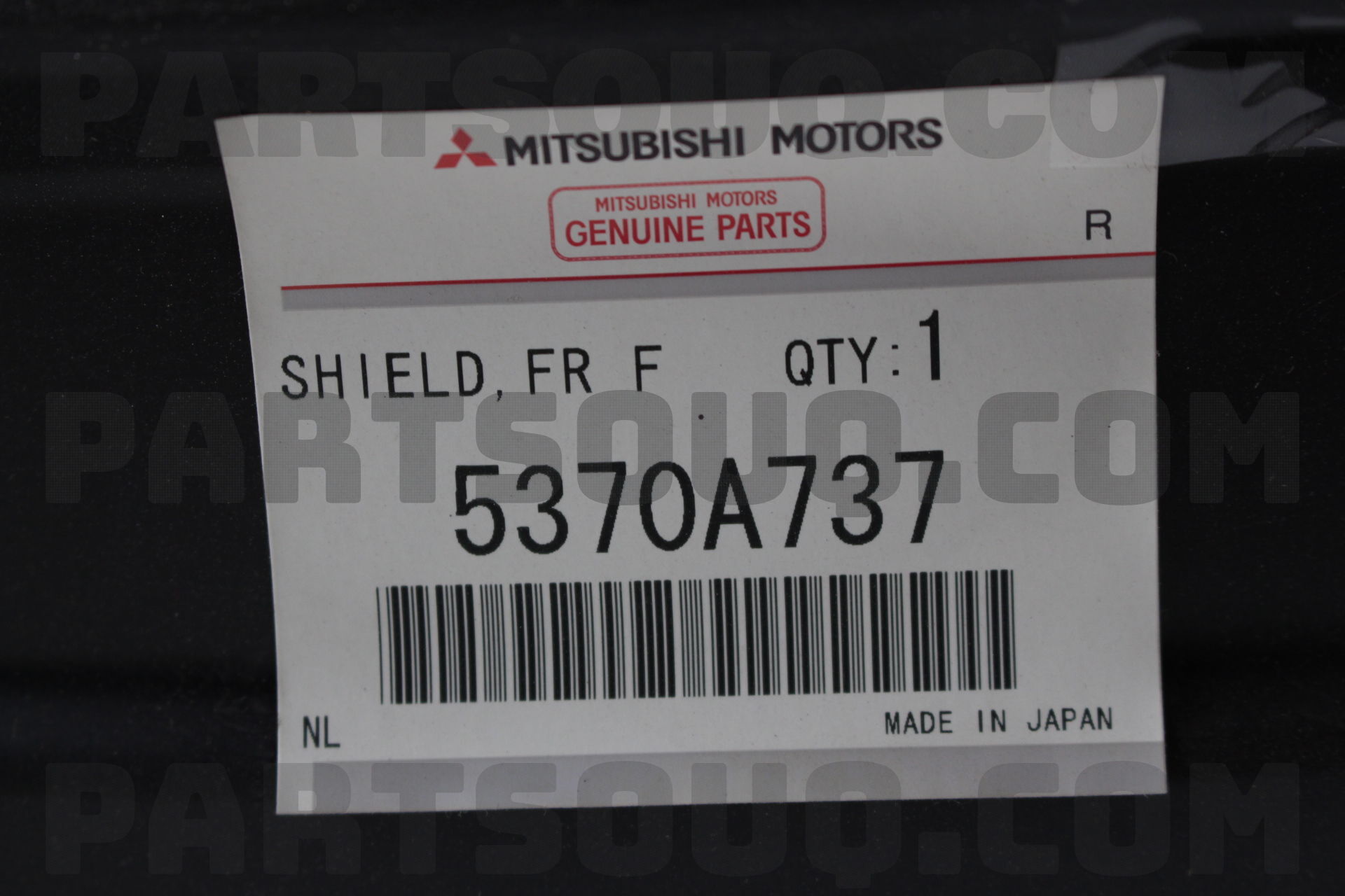 SHIELD,FR FENDER,FR LH 5370A737 | Mitsubishi Parts | PartSouq