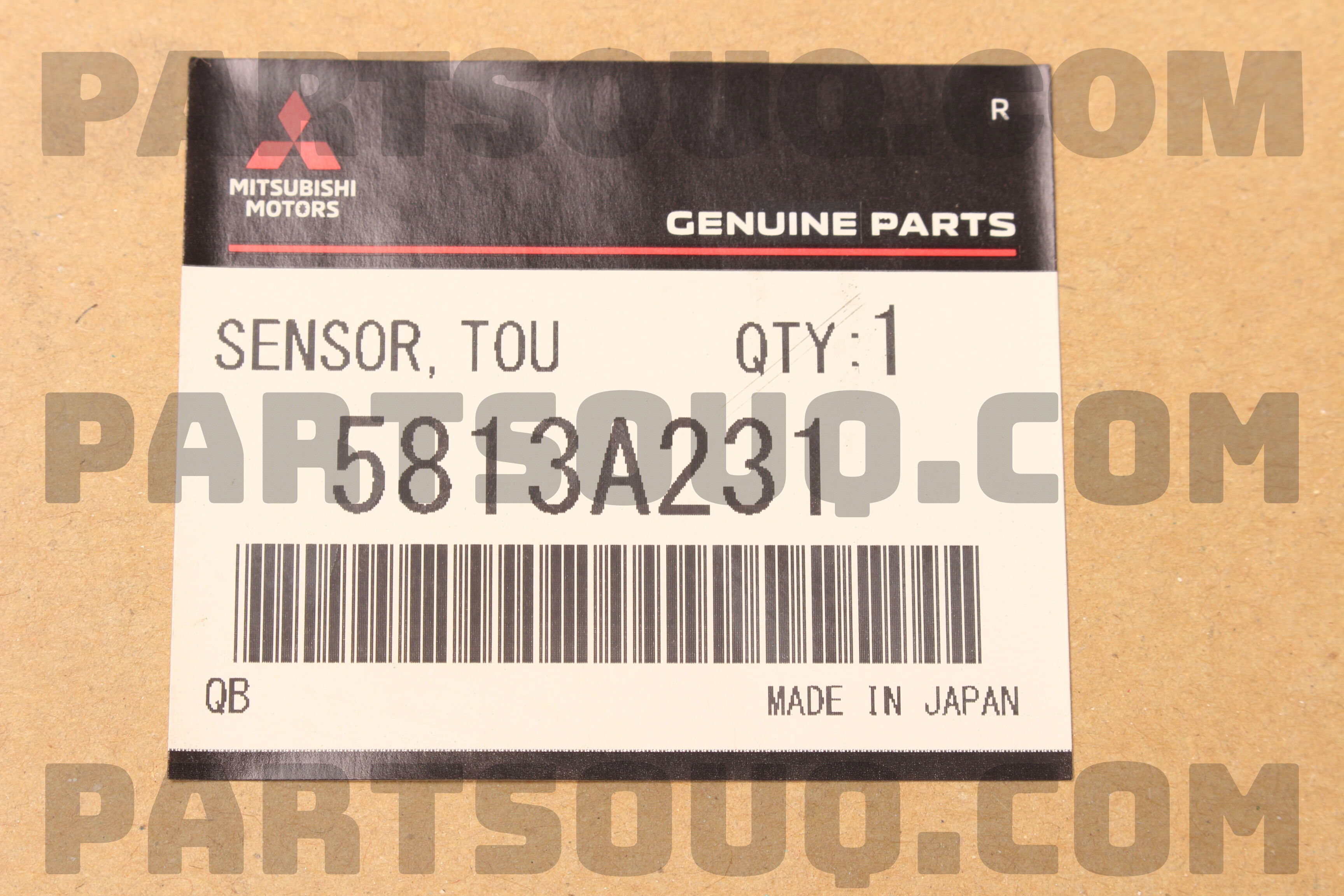 SENSOR,TAILGATE LOCK,LH 5813A231 | Mitsubishi Parts | PartSouq
