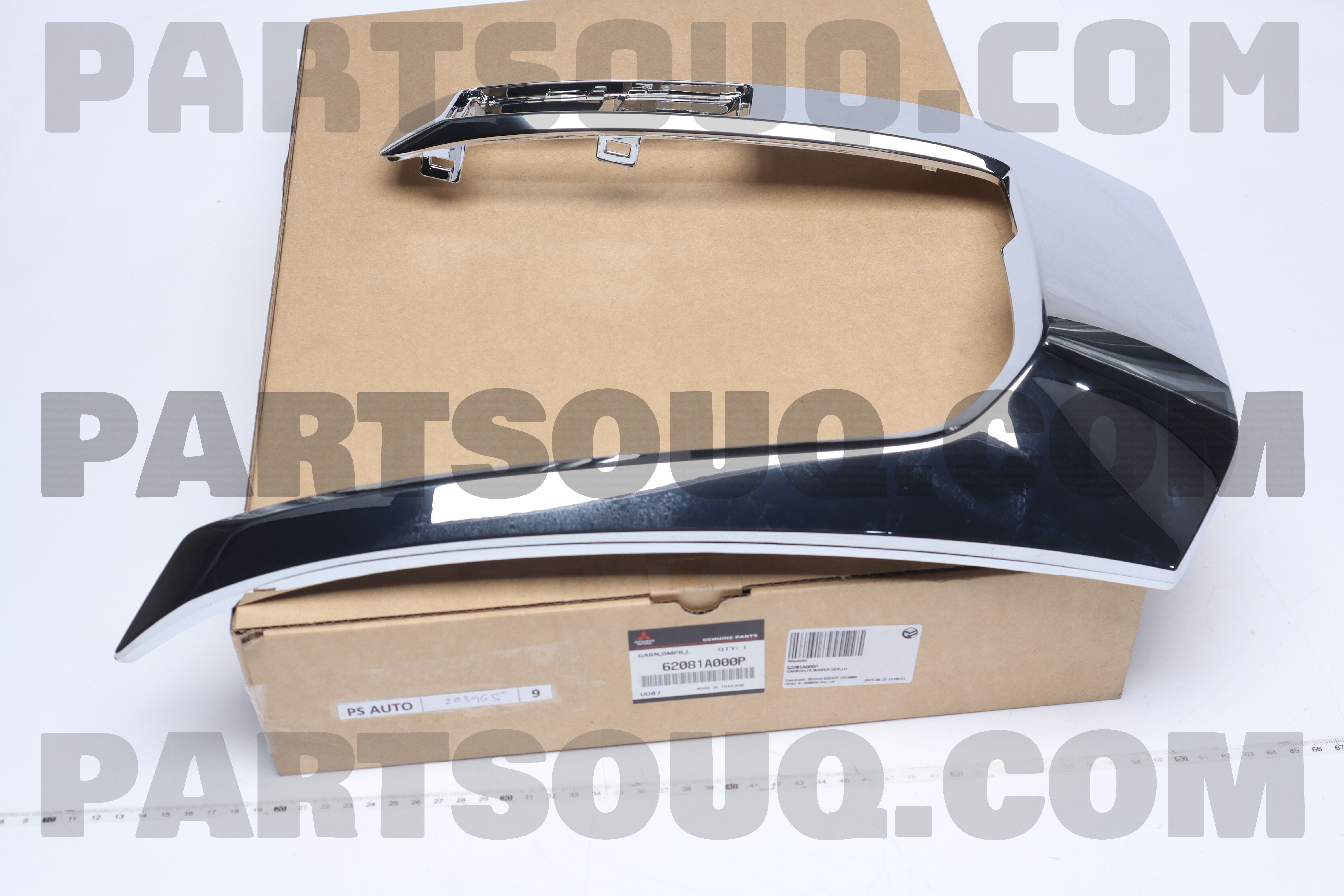 GARNISH,FR BUMPER SIDE,LH 62081A000P | Mitsubishi Parts | PartSouq