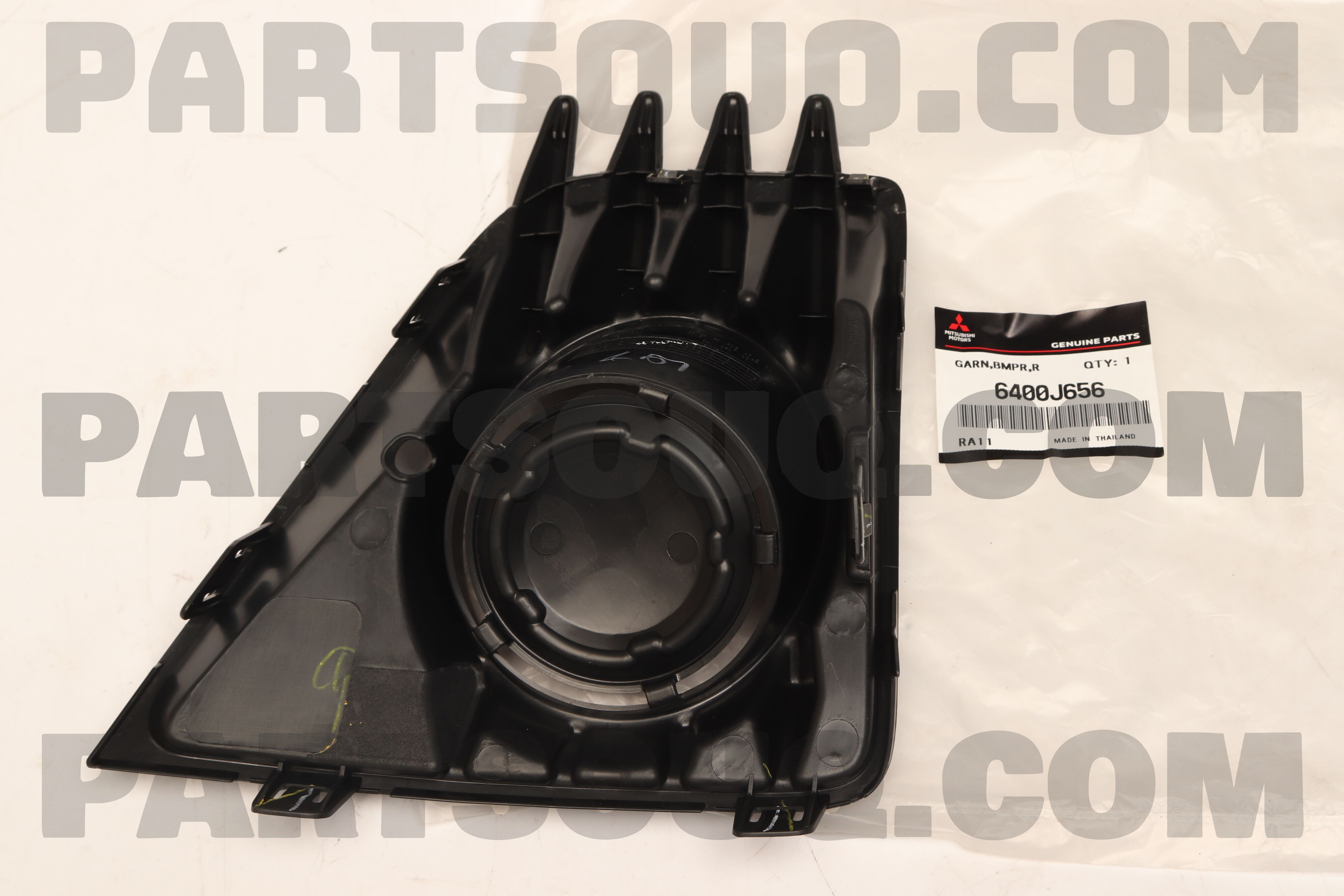 GARNISH,FR BUMPER,RH 6400J656 | Mitsubishi Parts | PartSouq