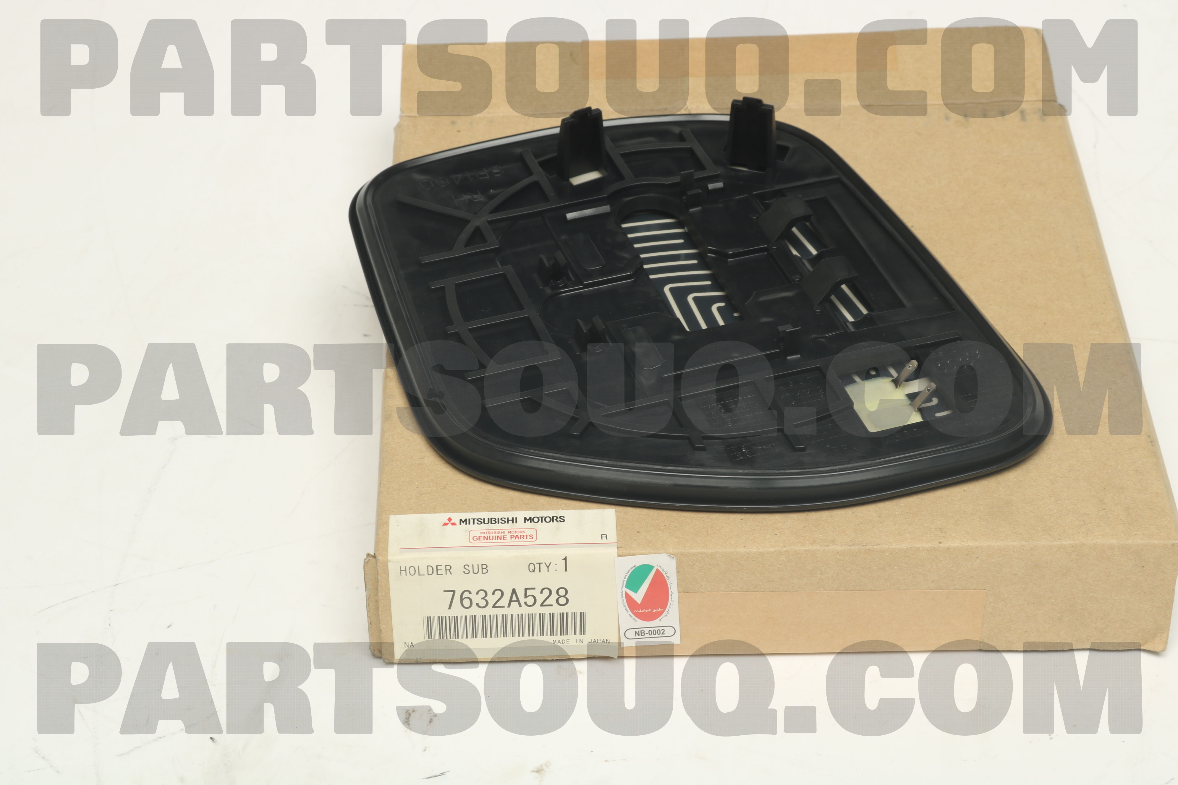 MIRROR & HOLDER,DOOR,RH 7632A528 | Mitsubishi Parts | PartSouq