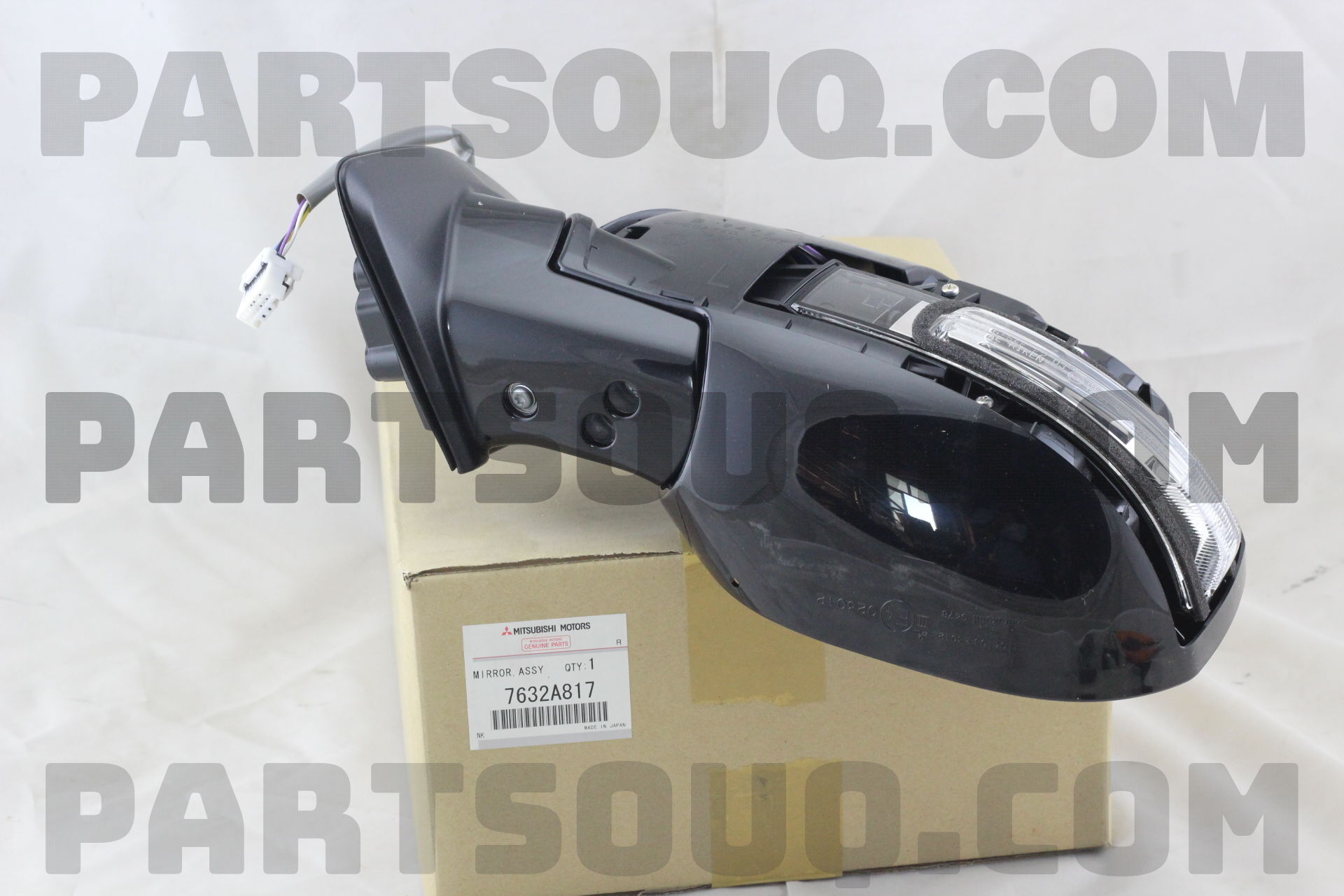 MIRROR ASSY,DOOR,LH 7632A817 | Mitsubishi Parts | PartSouq