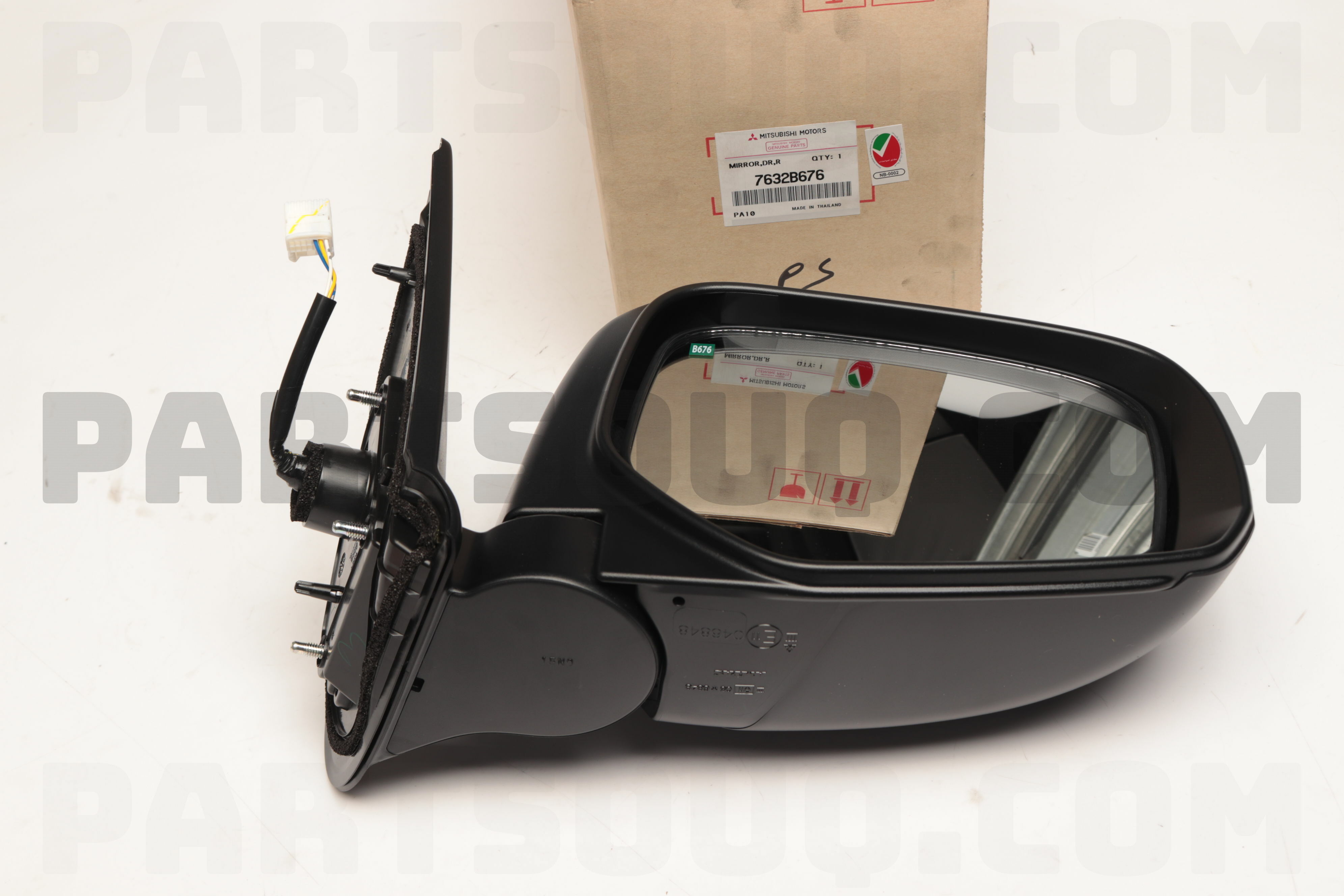 MIRROR ASSY,DOOR,RH 7632B676 | Mitsubishi Parts | PartSouq