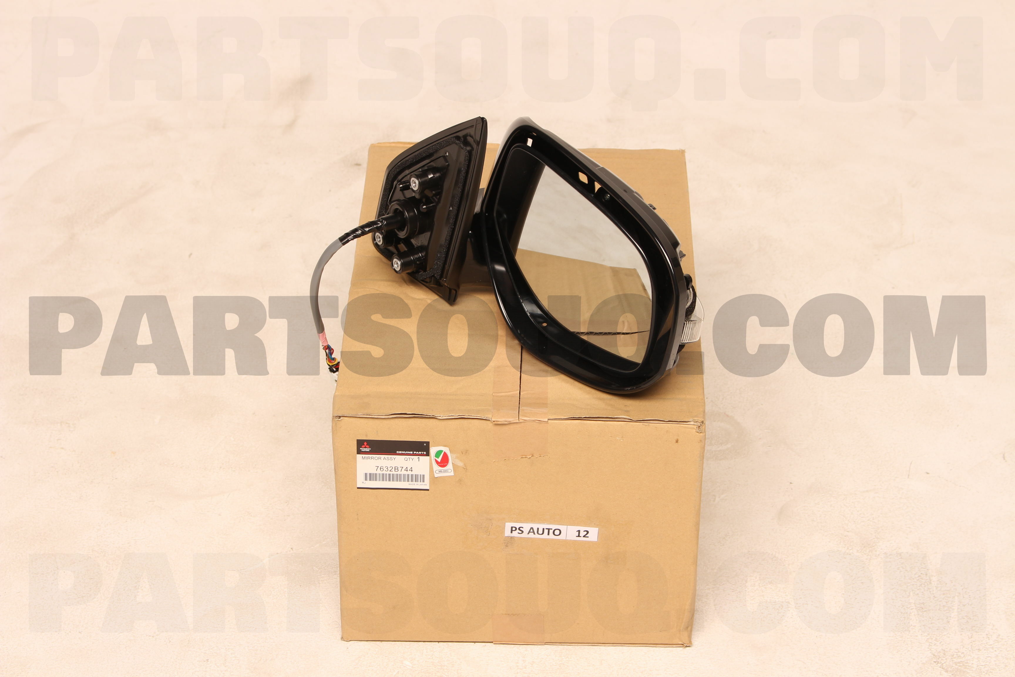 MIRROR ASSY,DOOR,RH 7632B744 | Mitsubishi Parts | PartSouq