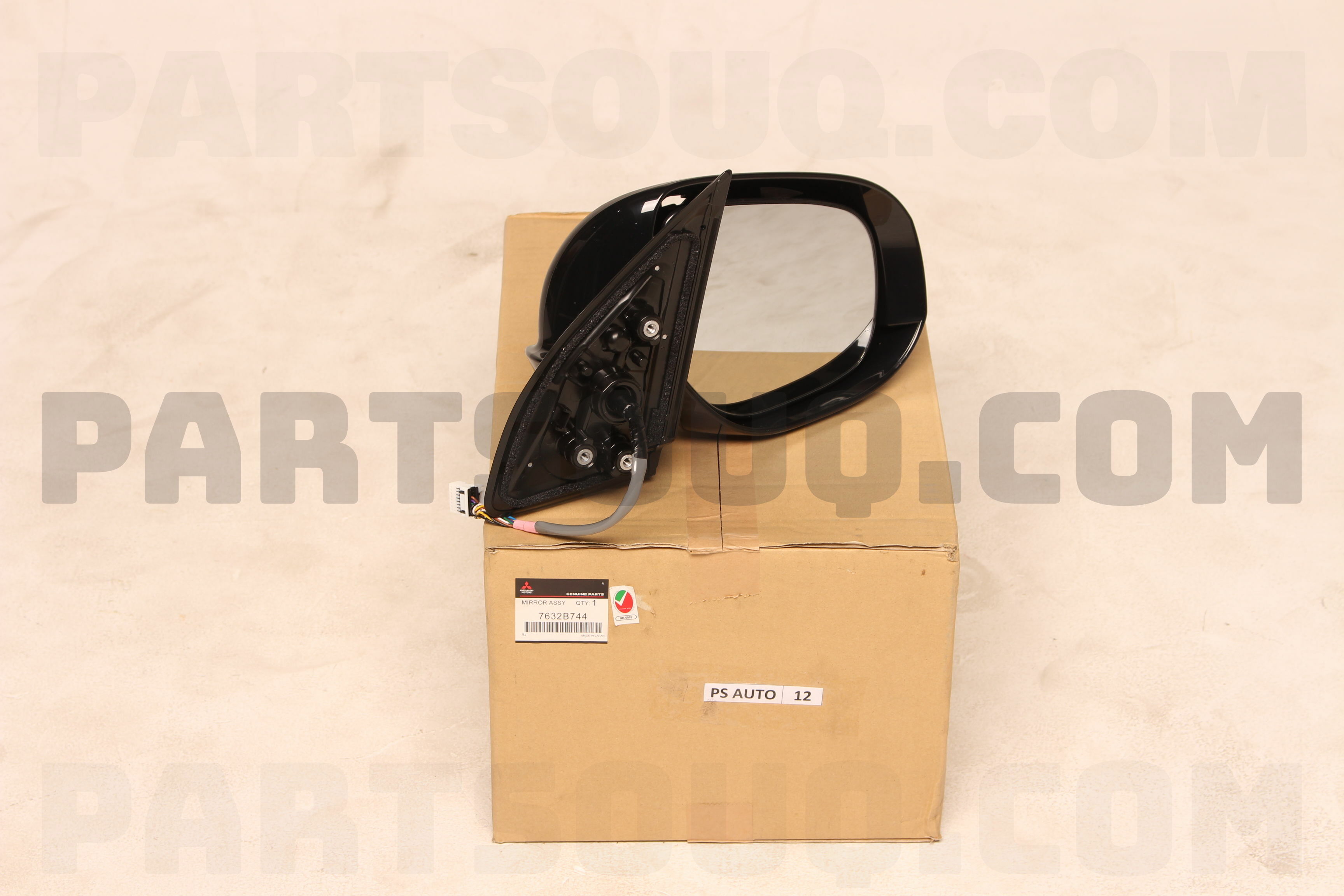MIRROR ASSY,DOOR,RH 7632B744 | Mitsubishi Parts | PartSouq