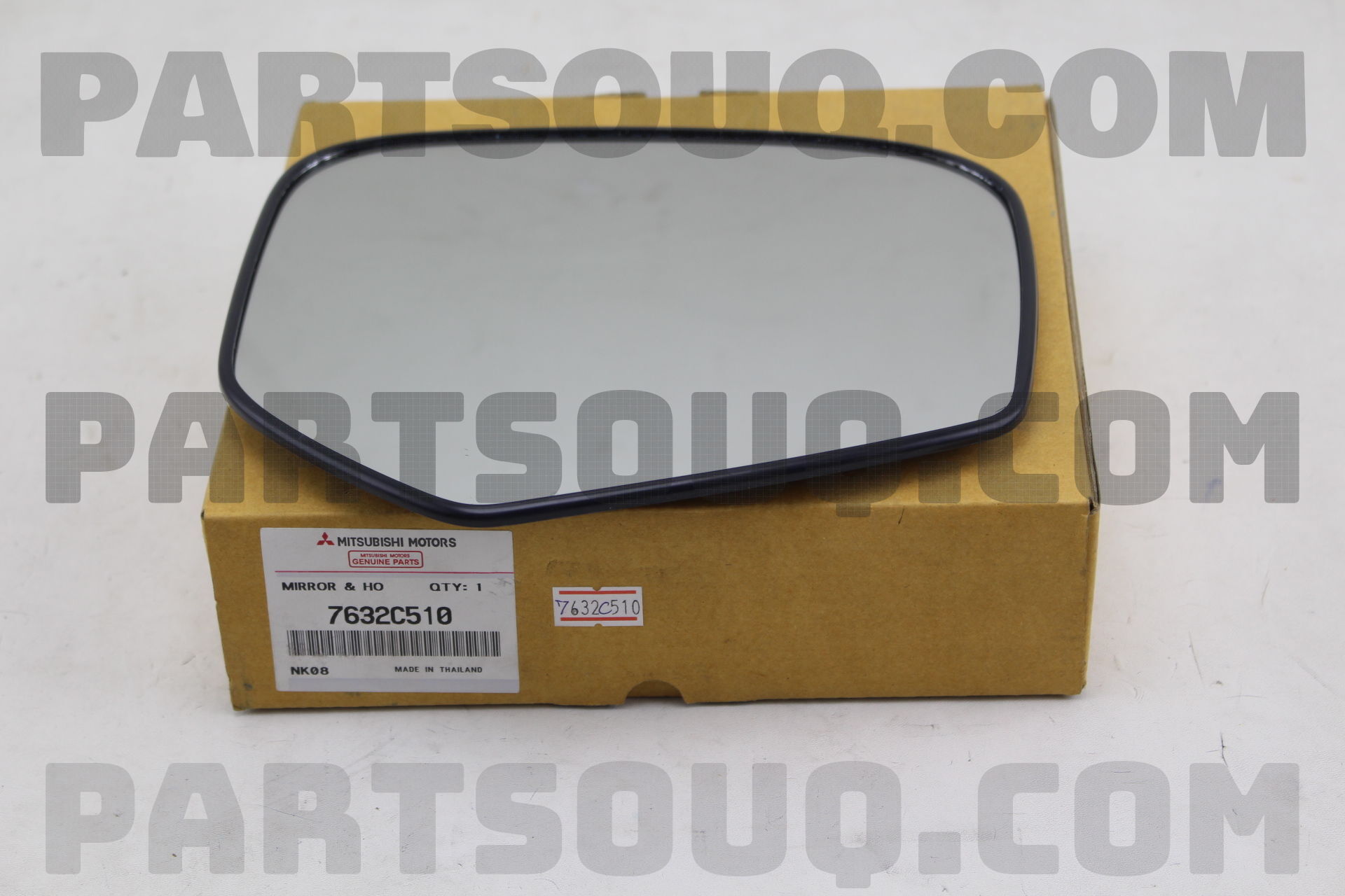 MIRROR & HOLDER,DOOR 7632C510 | Mitsubishi Parts | PartSouq