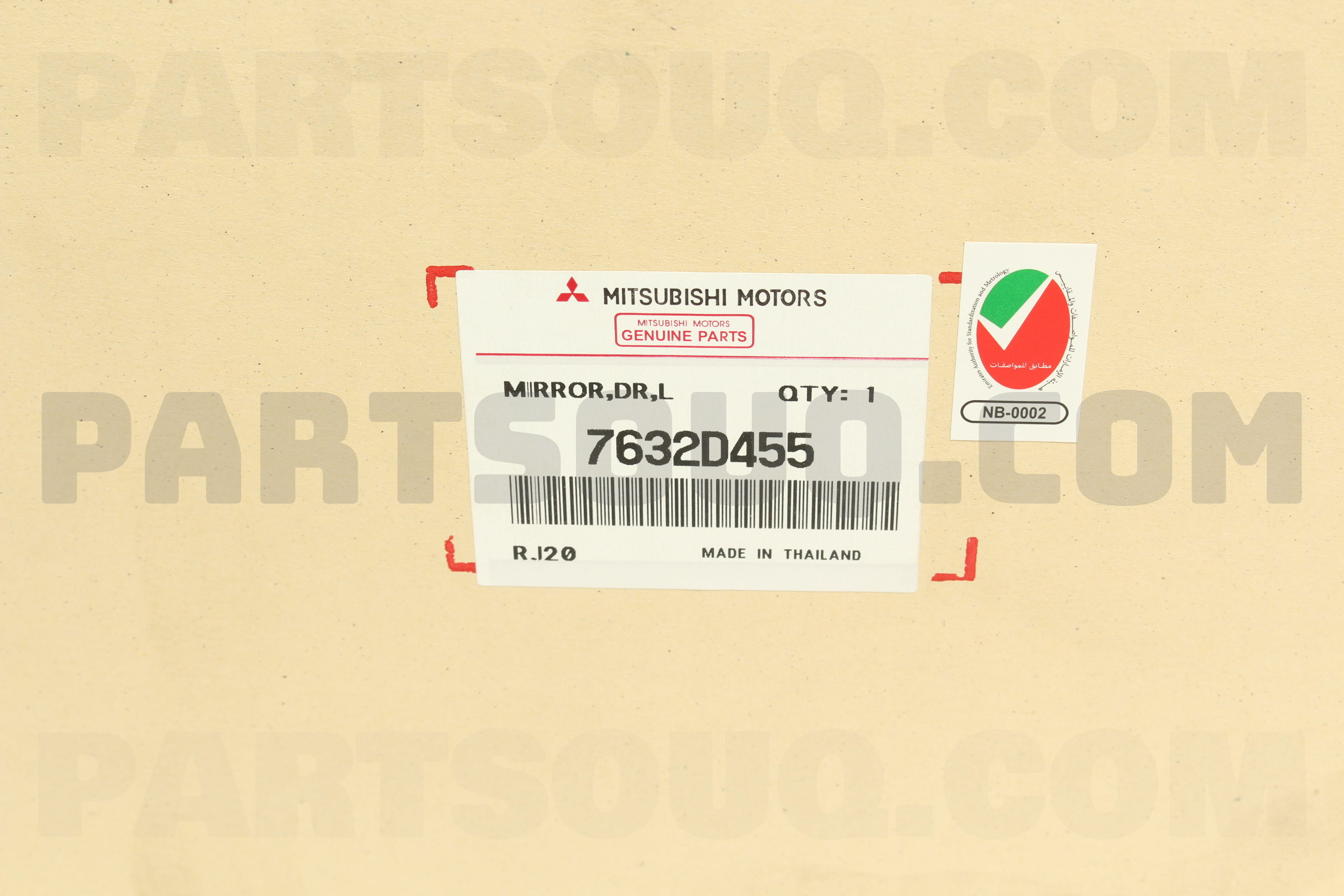 高評価！ MIRROR ASSY,DOOR,LH 7632D455 | Mitsubishi Parts | PartSouq シャンプー