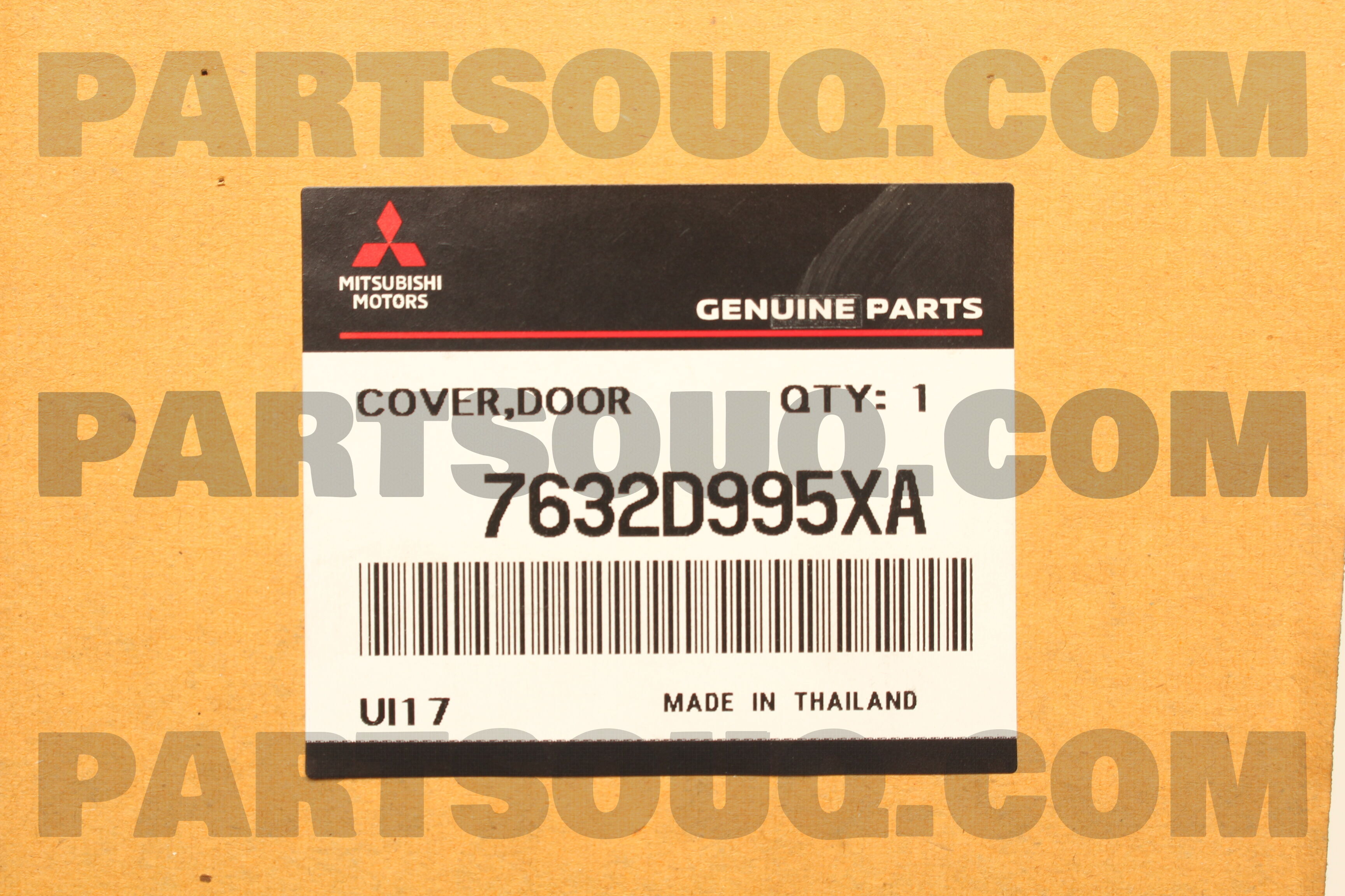 COVER,DOOR MIRROR,OTR LH 7632D995XA | Mitsubishi Parts