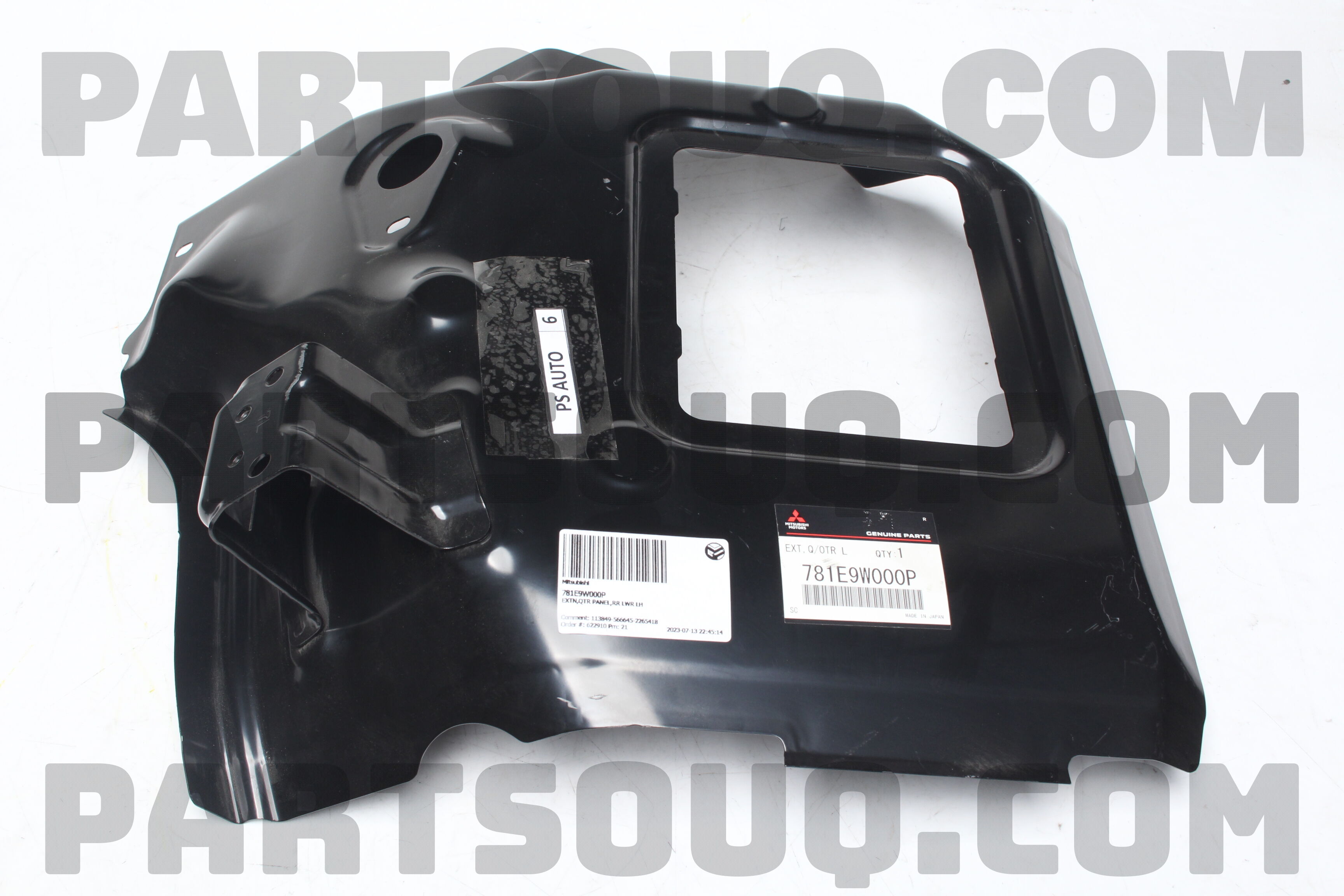 EXTN,QTR PANEL,RR LWR LH 781E9W000P | Mitsubishi Parts | PartSouq