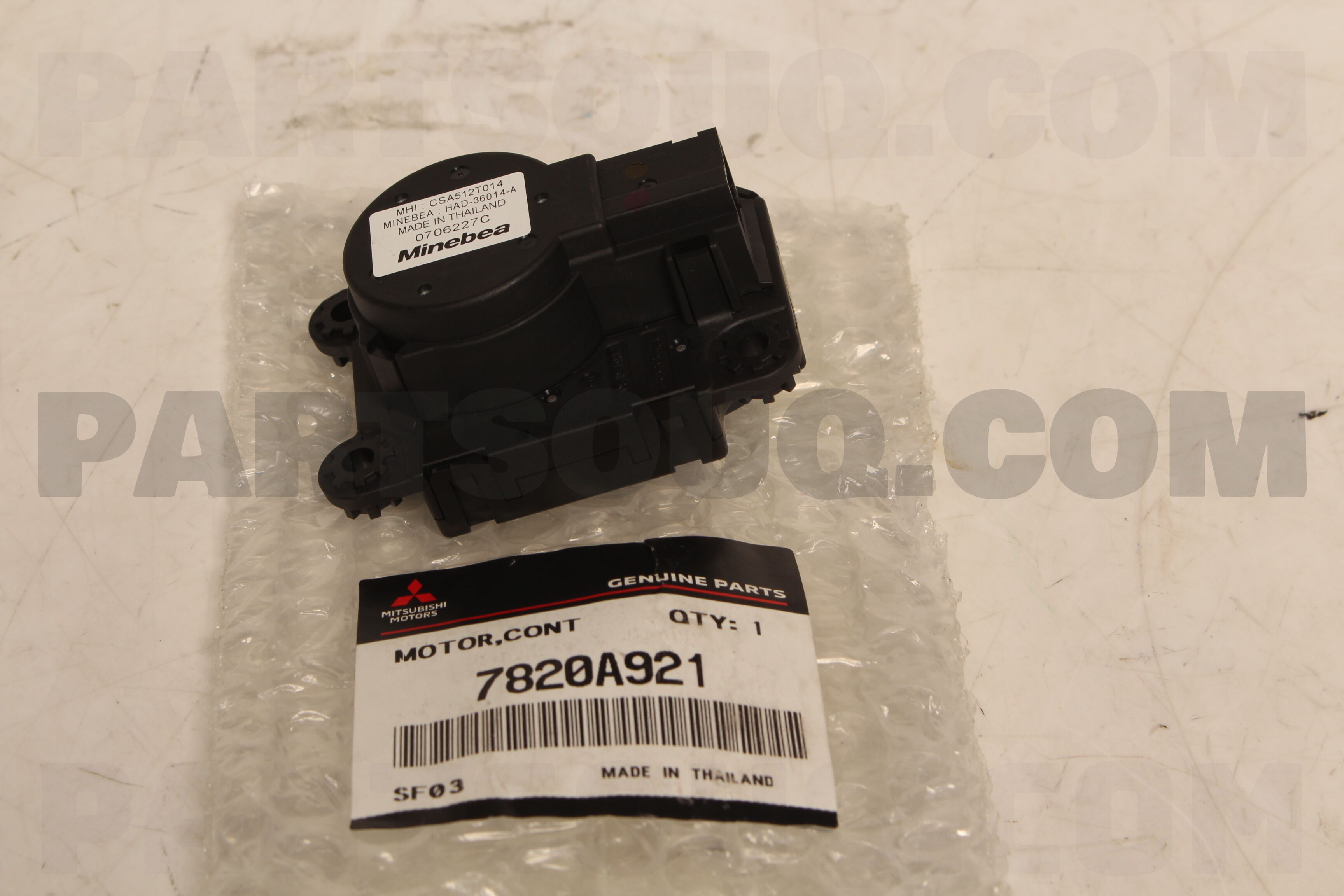 MOTOR,HEATER CONTROL 7820A921 | Mitsubishi Parts | PartSouq MOTOR,HEATER CONTROL 7820A921 | Mitsubishi Parts | PartSouq