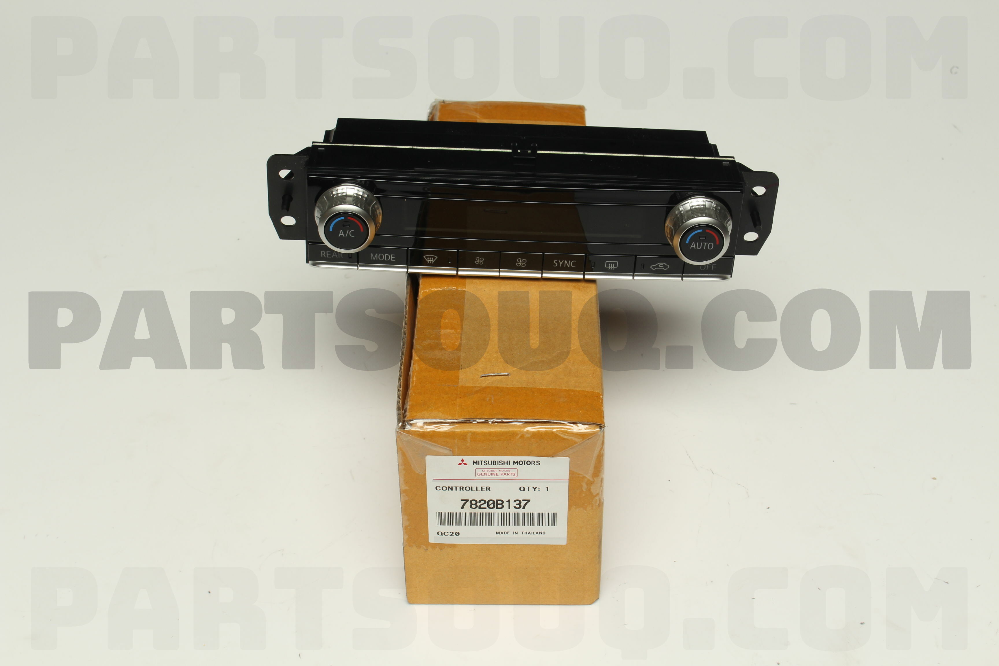 CONTROL ASSY,AUTO A/C 7820B137 | Mitsubishi Parts | PartSouq