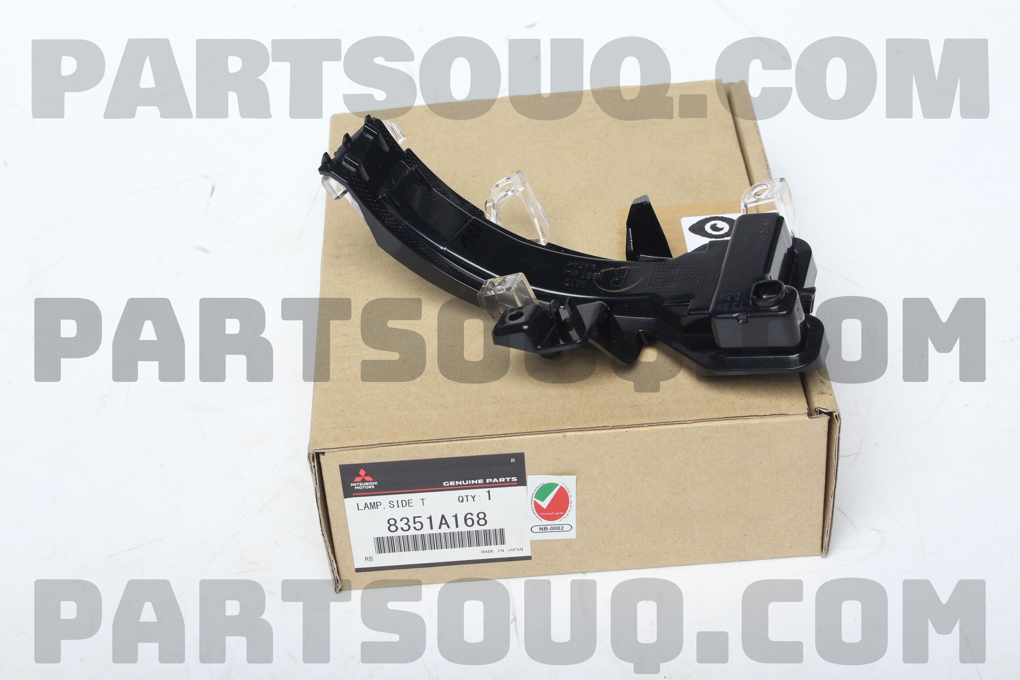 LAMP ASSY,SIDE T/SIG,FR RH 8351A168 | Mitsubishi Parts | PartSouq