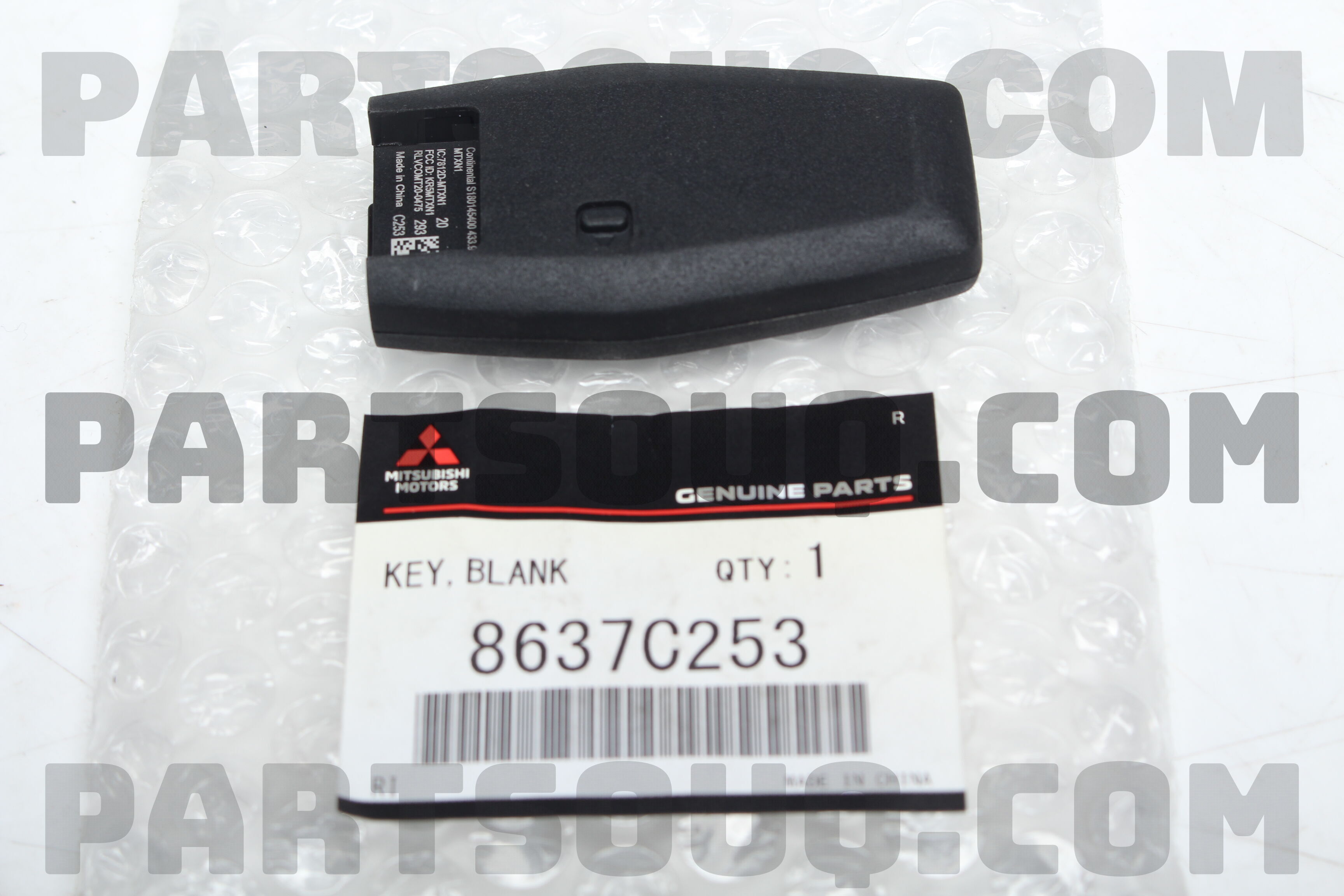 KEY,KEYLESS OPERATION BLAN 8637C253 | Mitsubishi Parts | PartSouq