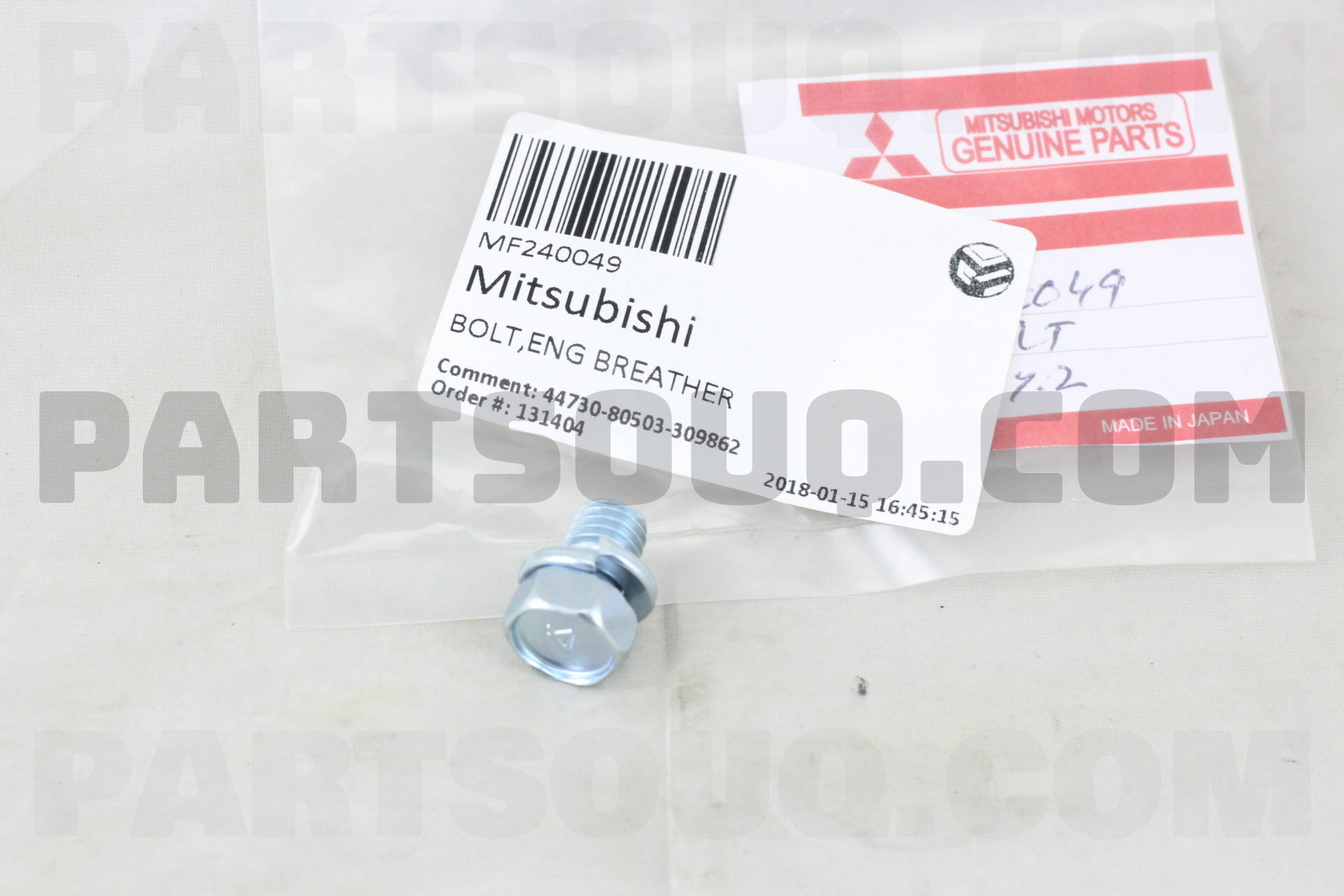 BOLT,ENG BREATHER MF240049 | Mitsubishi Parts | PartSouq