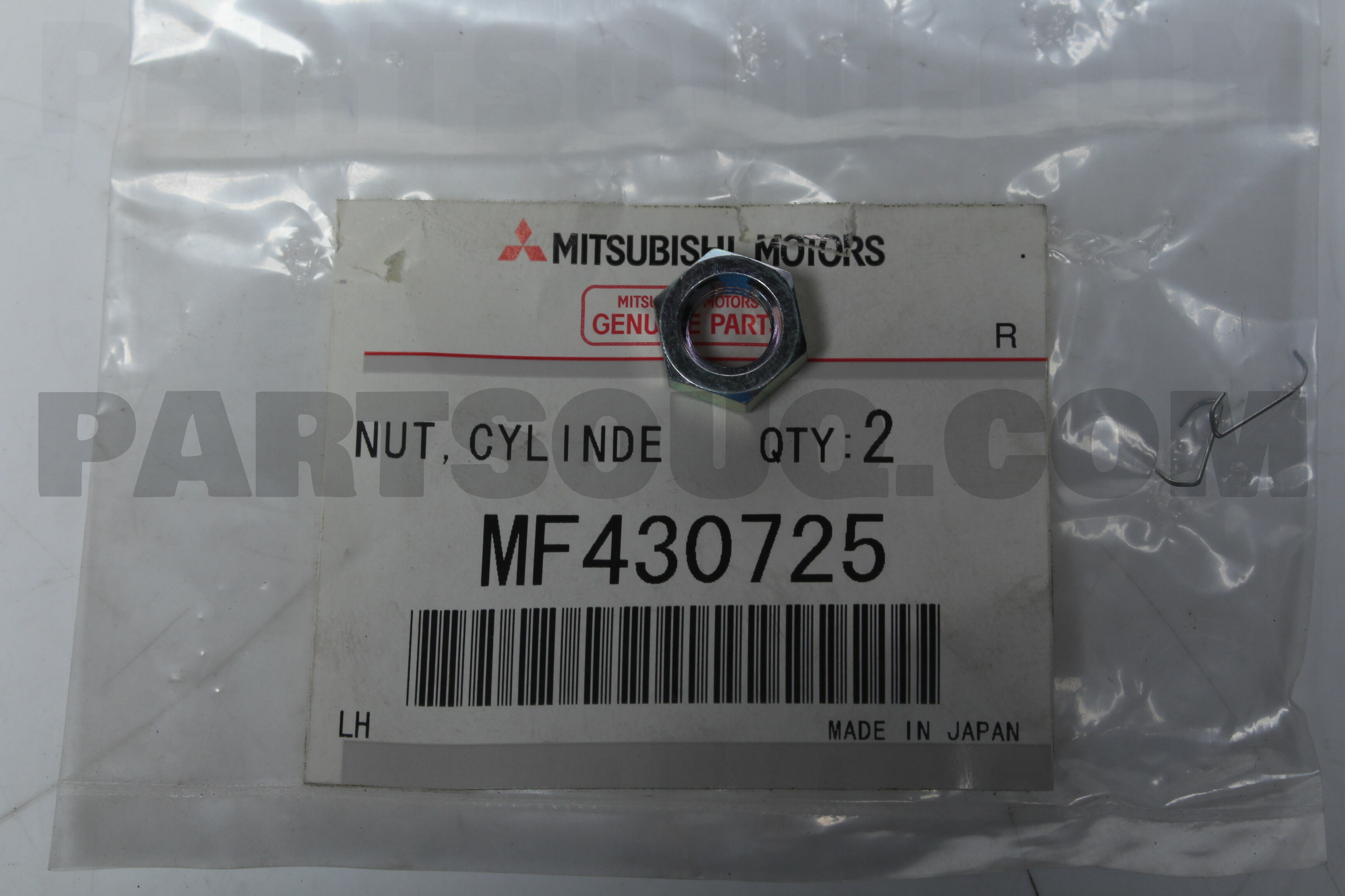 NUT,CYLINDER HEAD MF430725 | Mitsubishi Parts | PartSouq NUT,CYLINDER HEAD MF430725 | Mitsubishi Parts | PartSouq