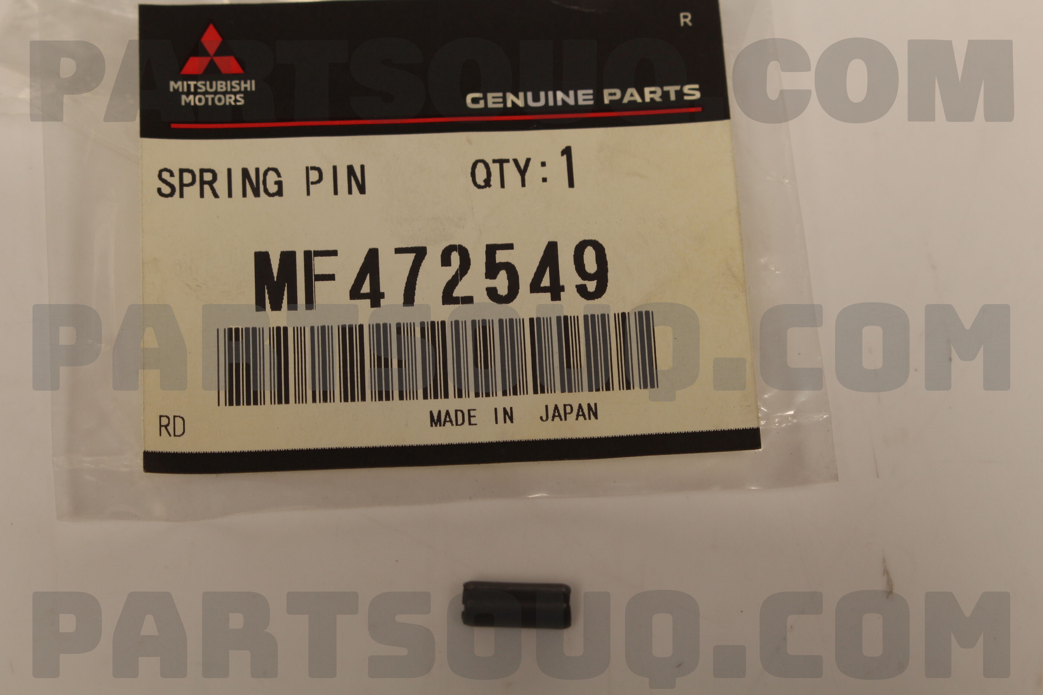SPRING PIN,CYLINDER BLO MF472549 | Mitsubishi Parts | PartSouq SPRING PIN,CYLINDER BLO MF472549 | Mitsubishi Parts | PartSouq