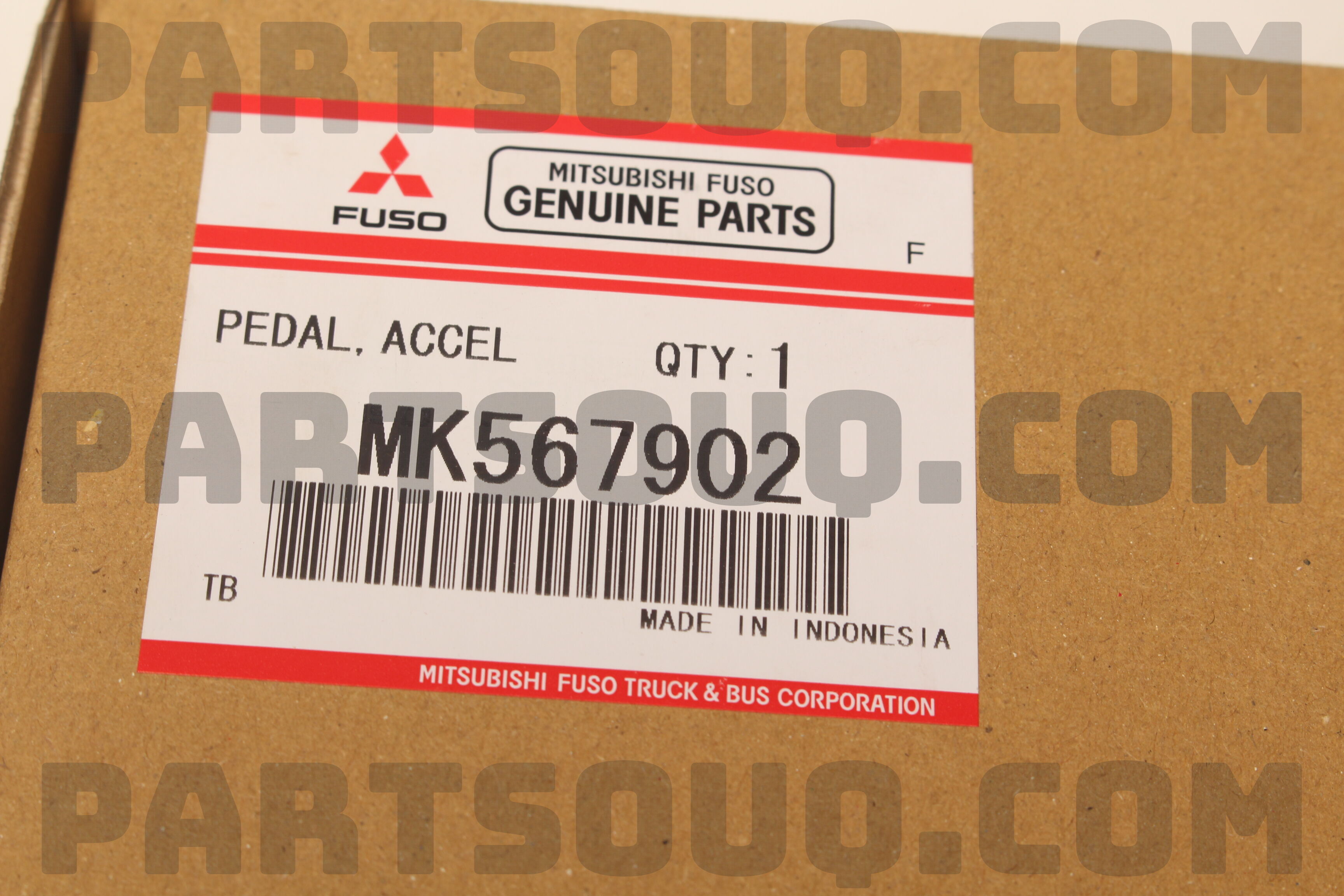 PEDAL,ACCEL LHD MK567902 | Mitsubishi Parts | PartSouq