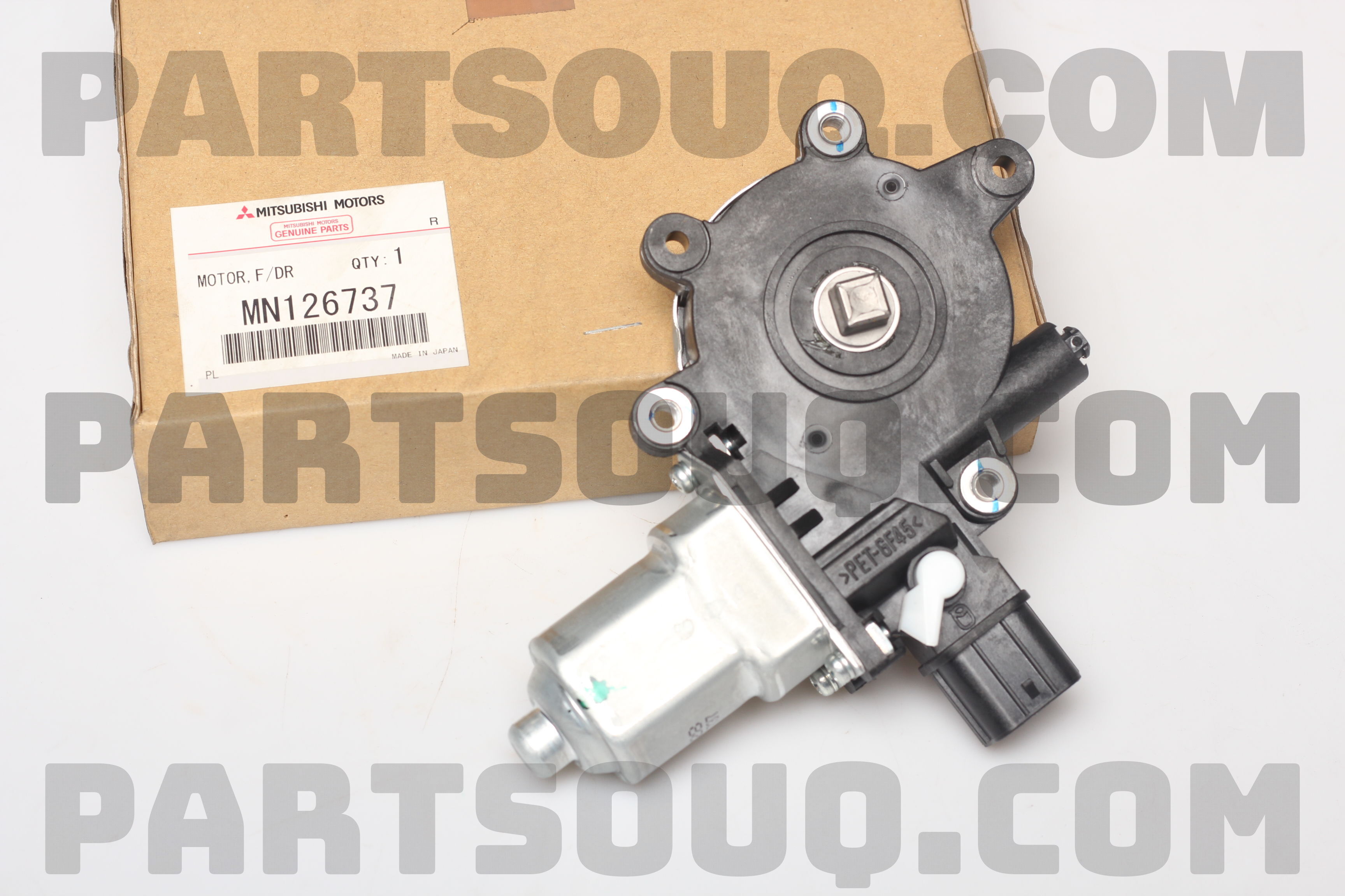 MOTOR,F/DR POWER WDO REG,L MN126737 | Mitsubishi Parts | PartSouq
