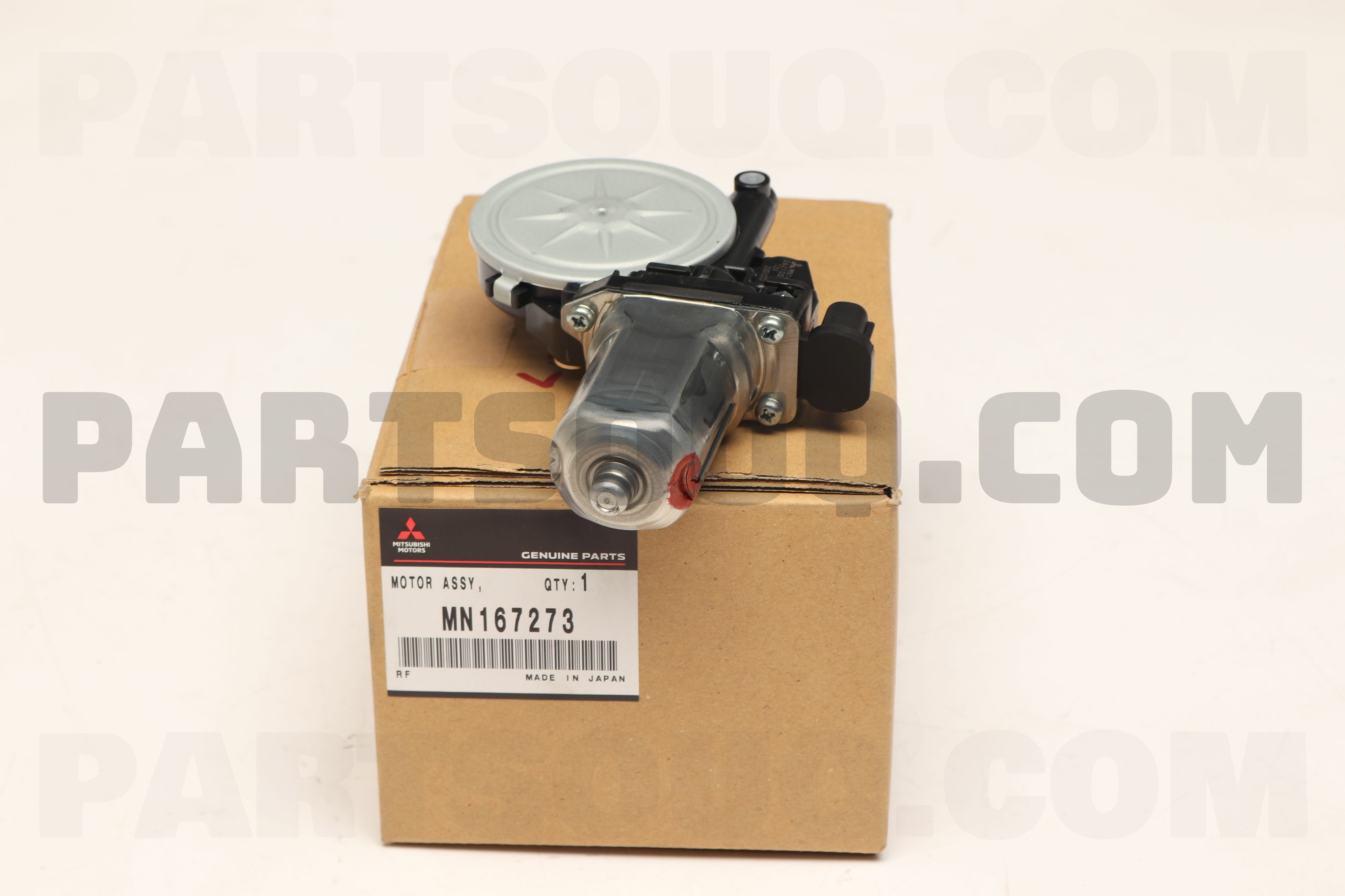 MOTOR,F/DR POWER WDO REG,L MN167273 | Mitsubishi Parts