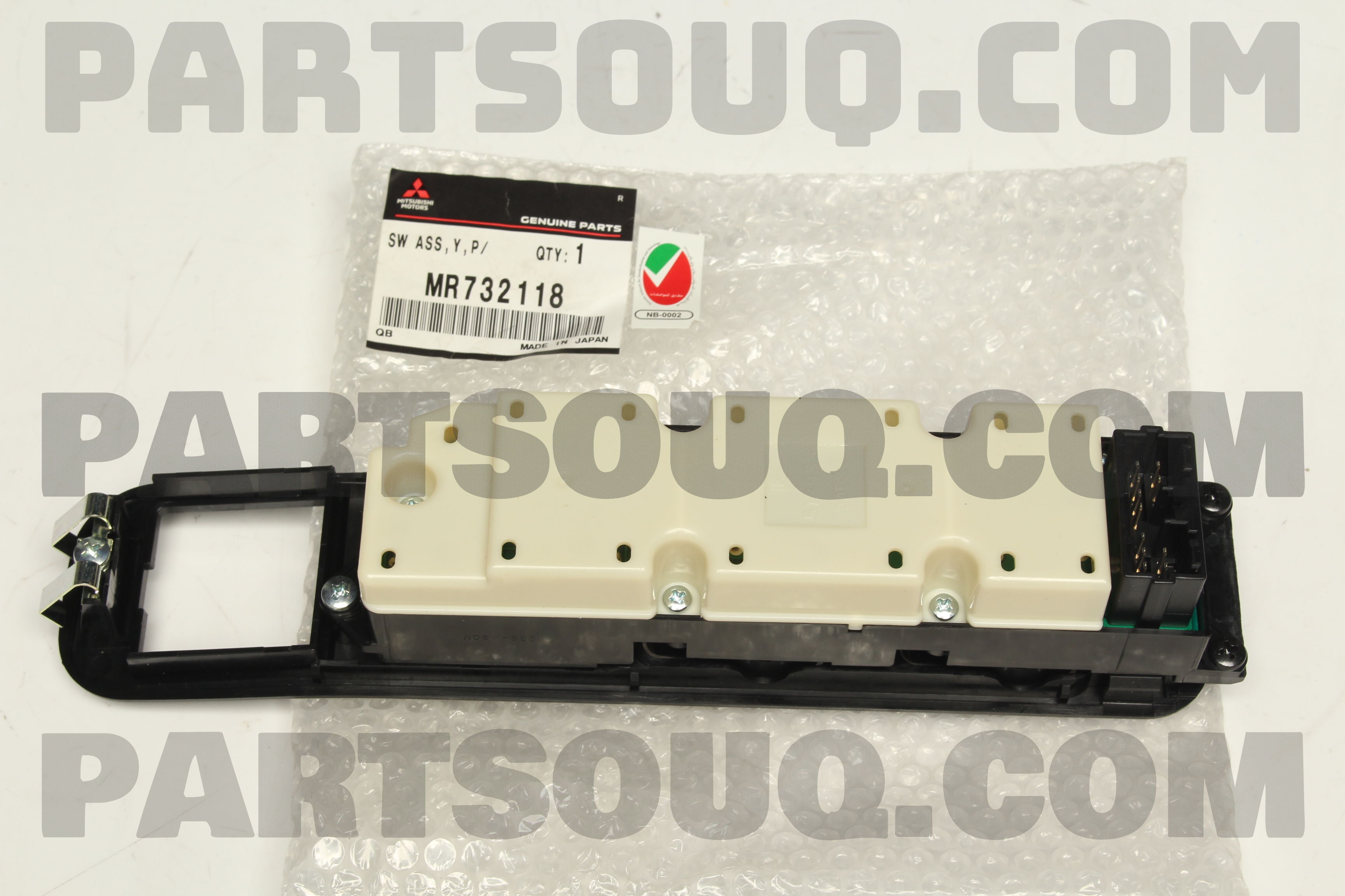 SWITCH AS,F/DR PWR WINDOW MR732118 | Mitsubishi Parts | PartSouq
