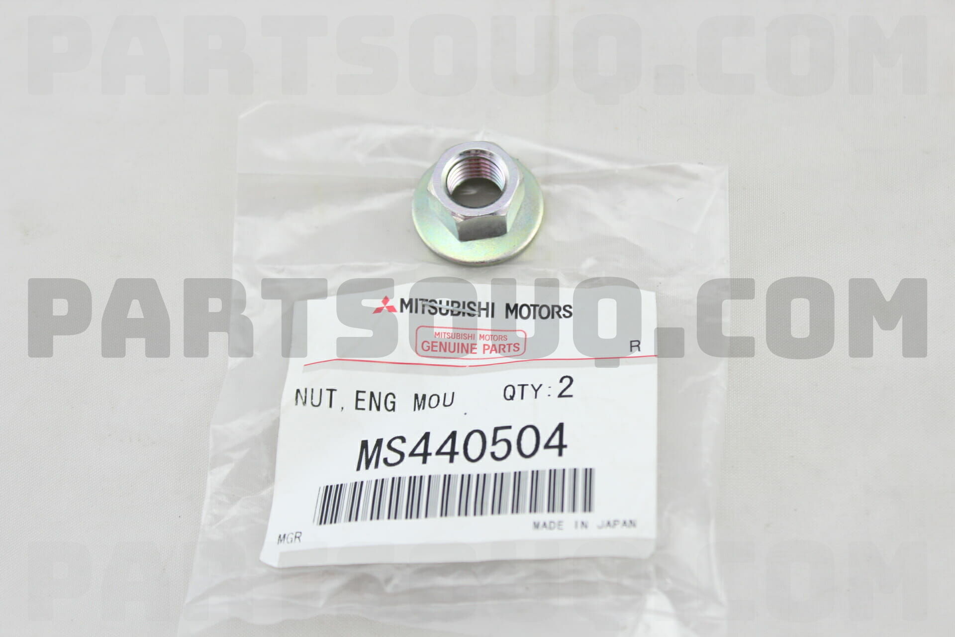 NUT,ENG RR MOUNTING MB288653 | Mitsubishi Parts | PartSouq