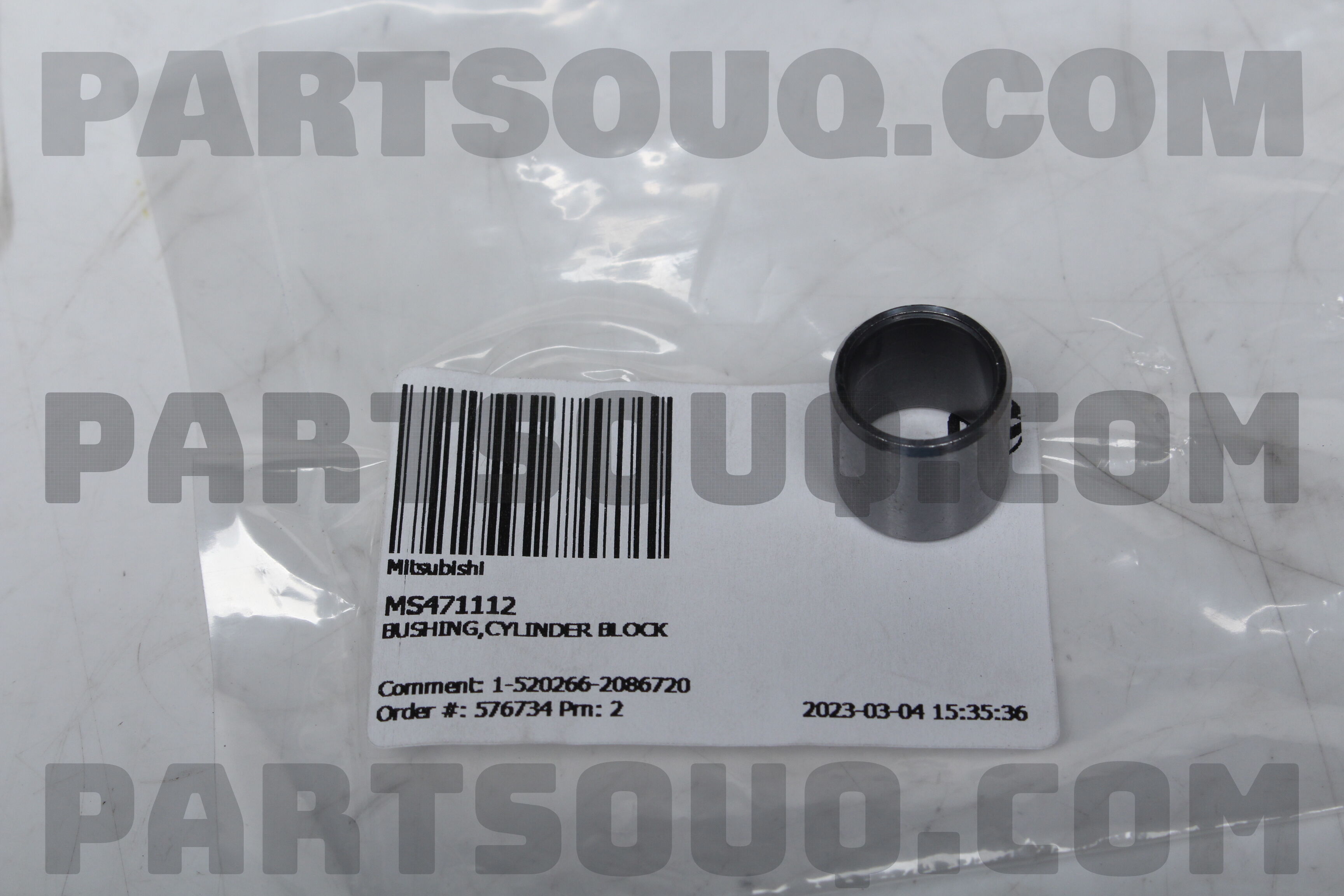 Ms 46211 BUSHING,CYLINDER BLOCK MS471112 | Mitsubishi Parts | PartSouq