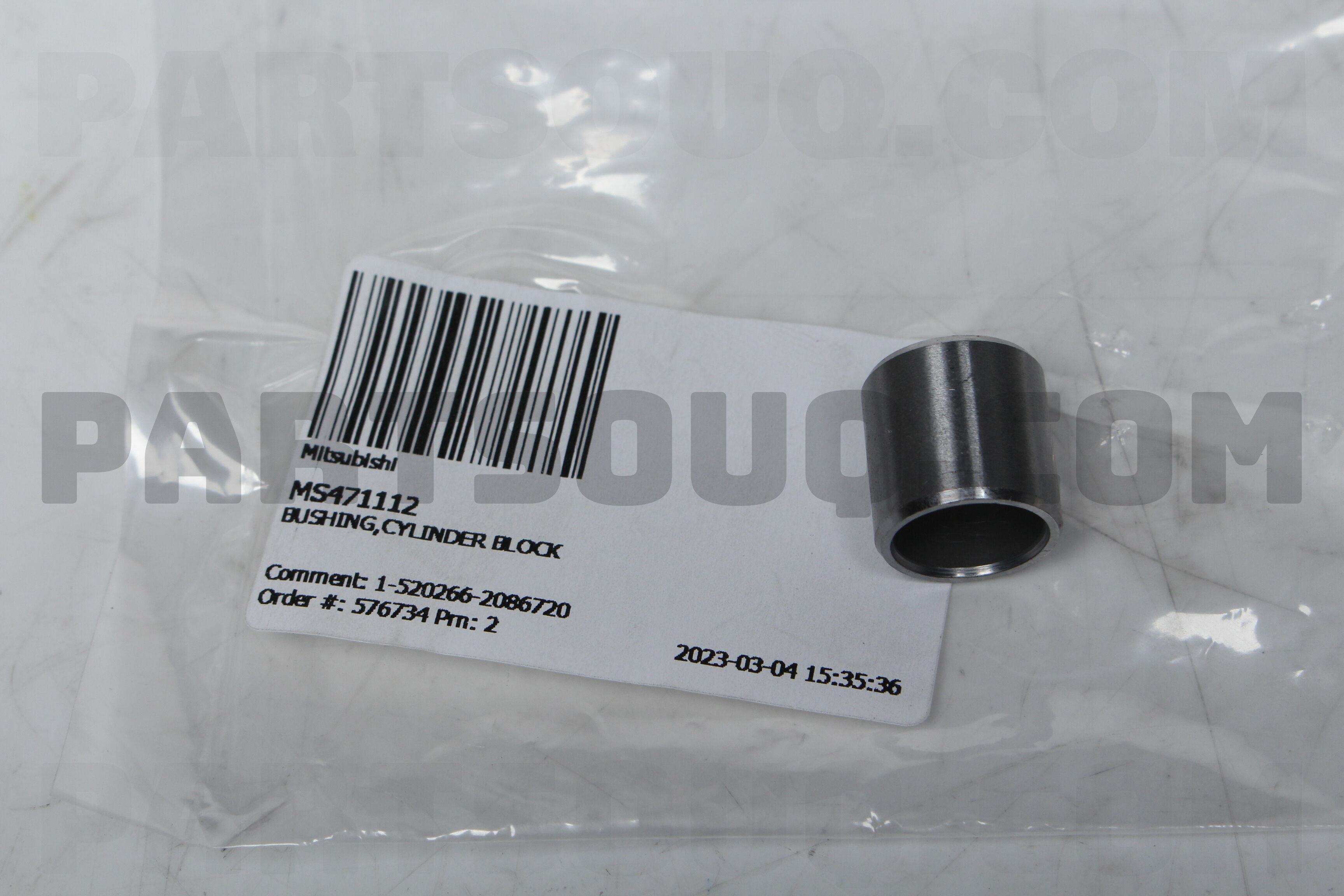 BUSHING,CYLINDER BLOCK MS471112 | Mitsubishi Parts | PartSouq