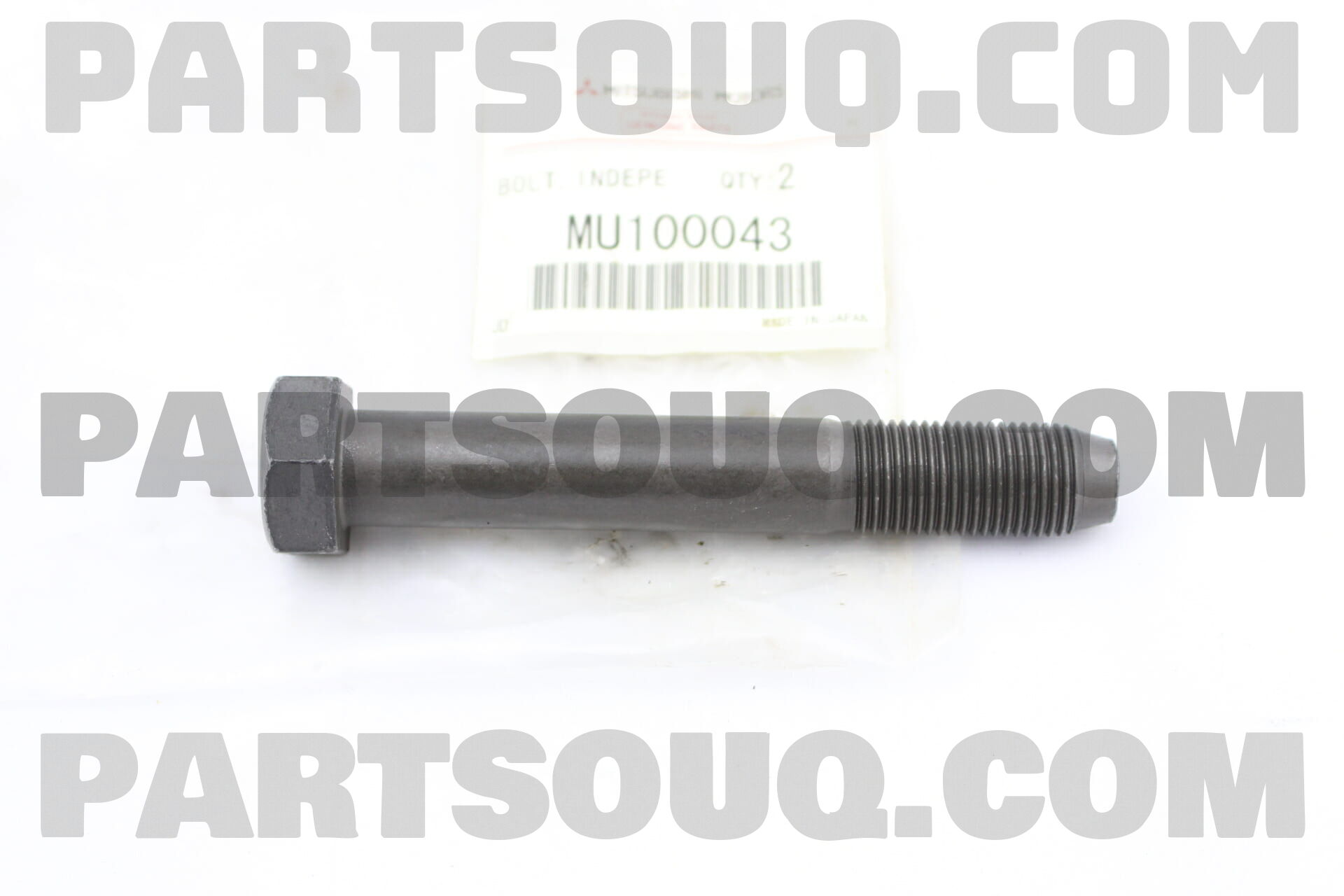 Mu001081 BOLT,INDEPENDENT RR SUSP A MU100043 | Mitsubishi Parts | PartSouq