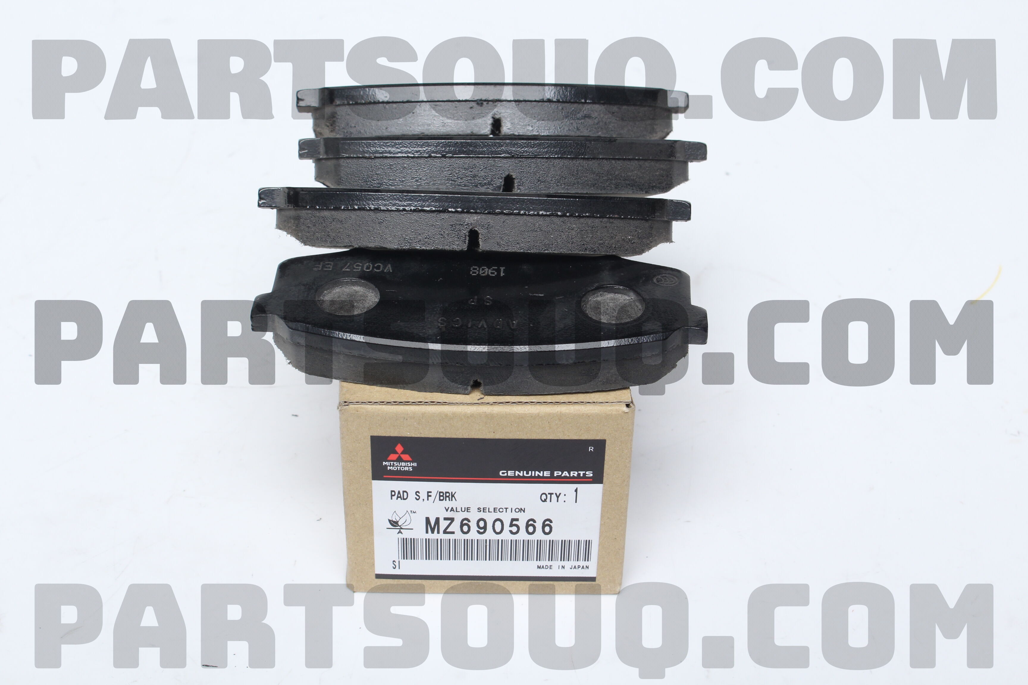 PAD SET,FR BRAKE MZ690566 | Mitsubishi Parts | PartSouq
