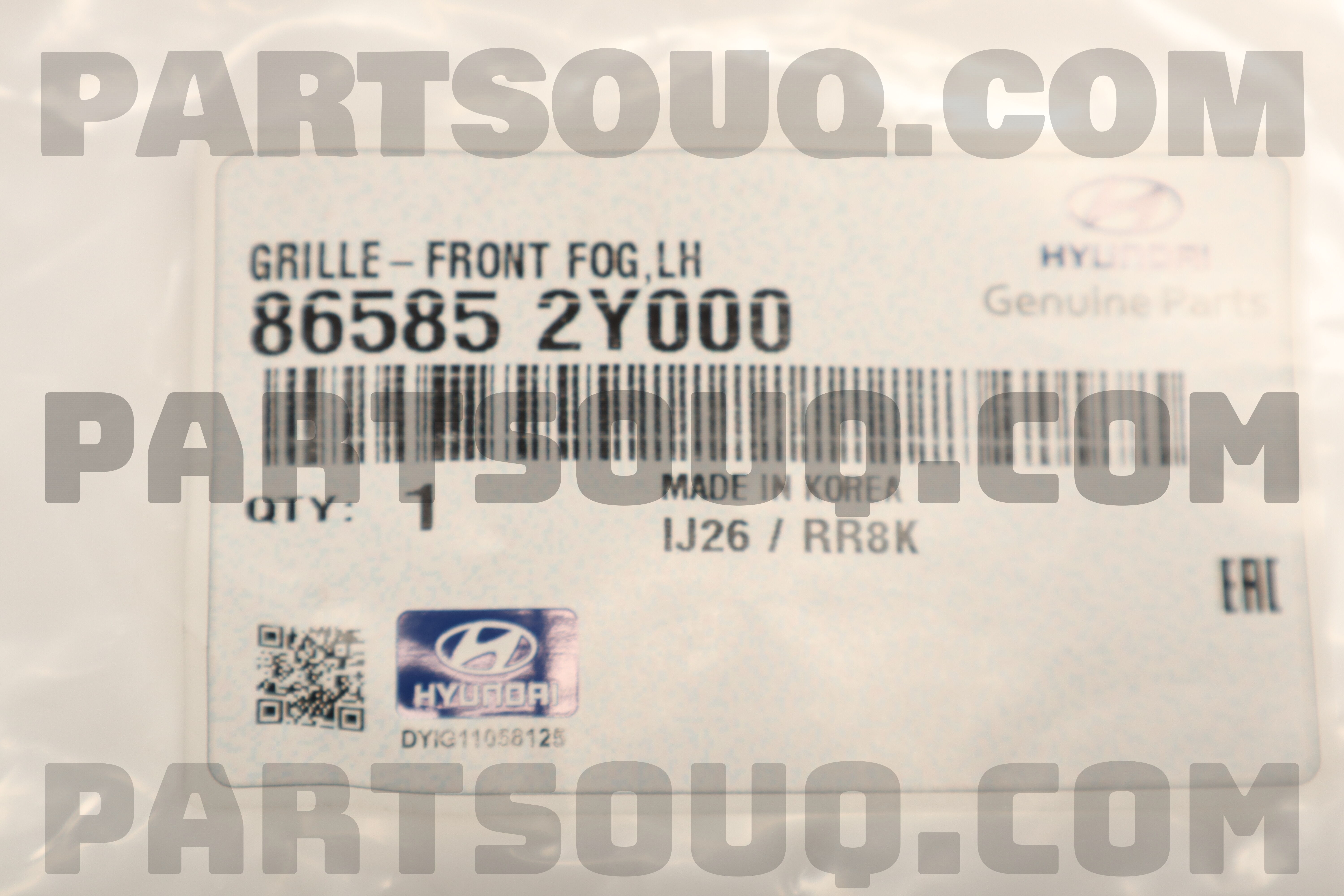 GRILLE ASSEMBLY 865852Y000 | Mobis Parts | PartSouq
