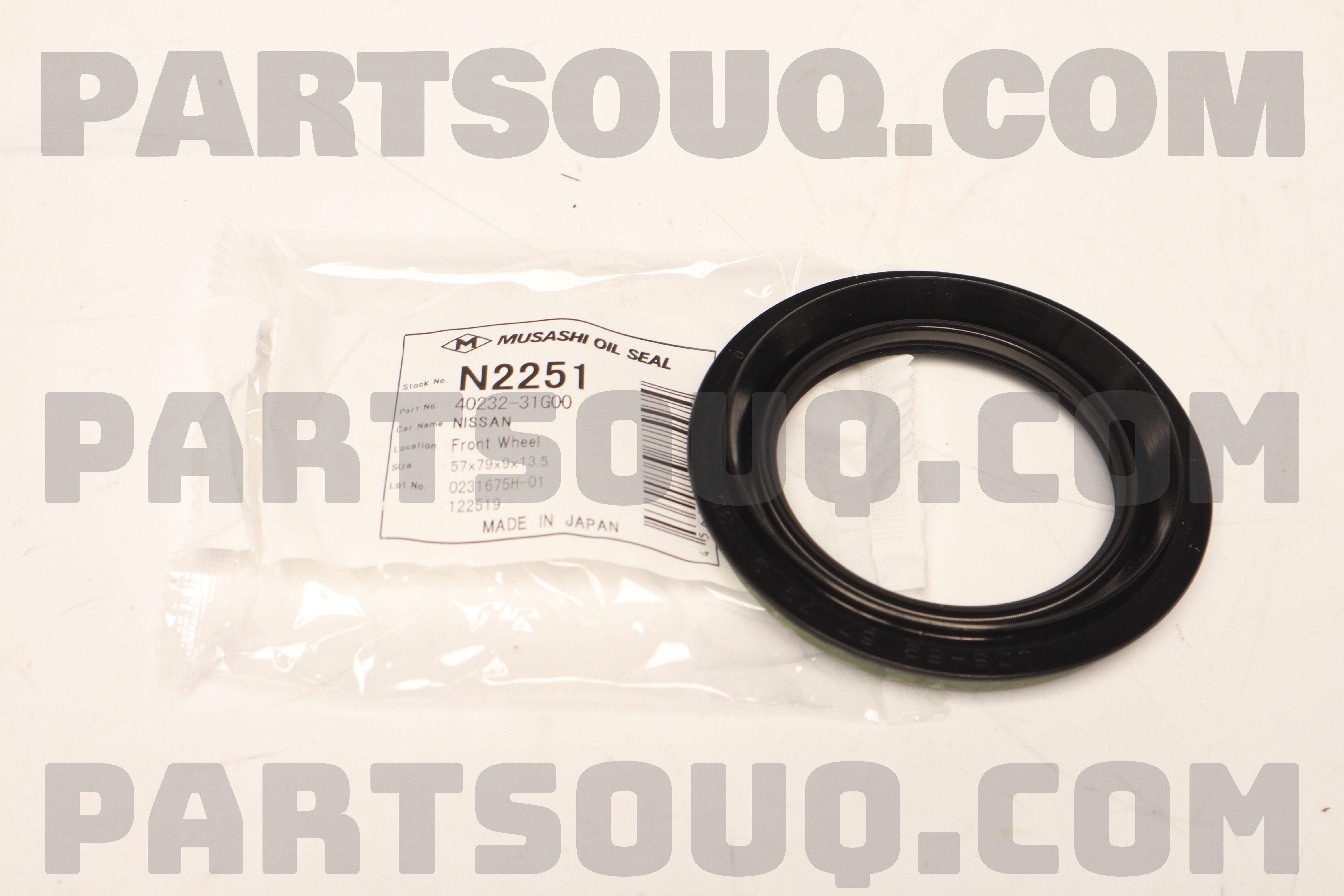SEAL-GREASE,FRONT HUB 4023231G00 | Nissan Parts | PartSouq
